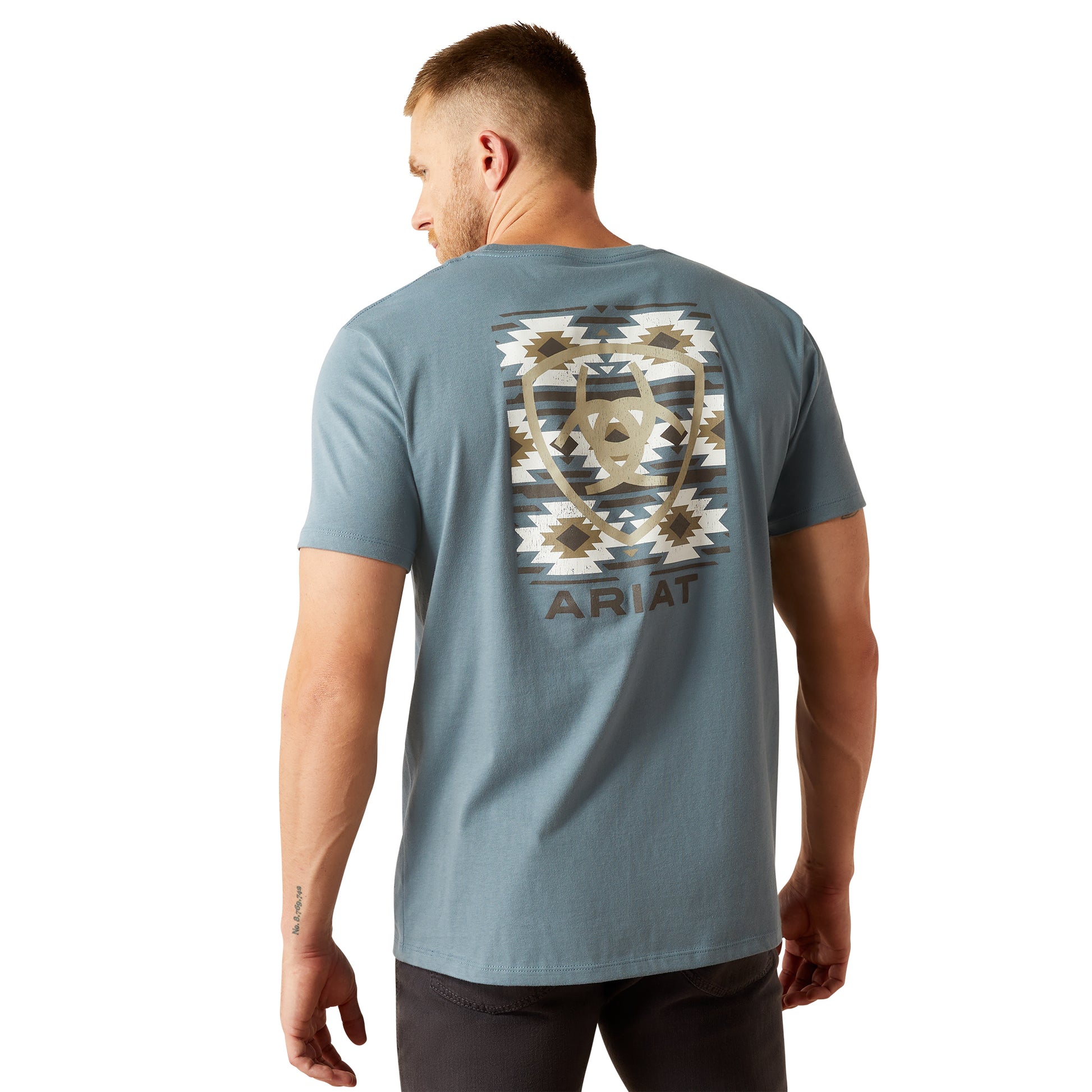 Ariat Eagle Rock T-Shirt Light Denim