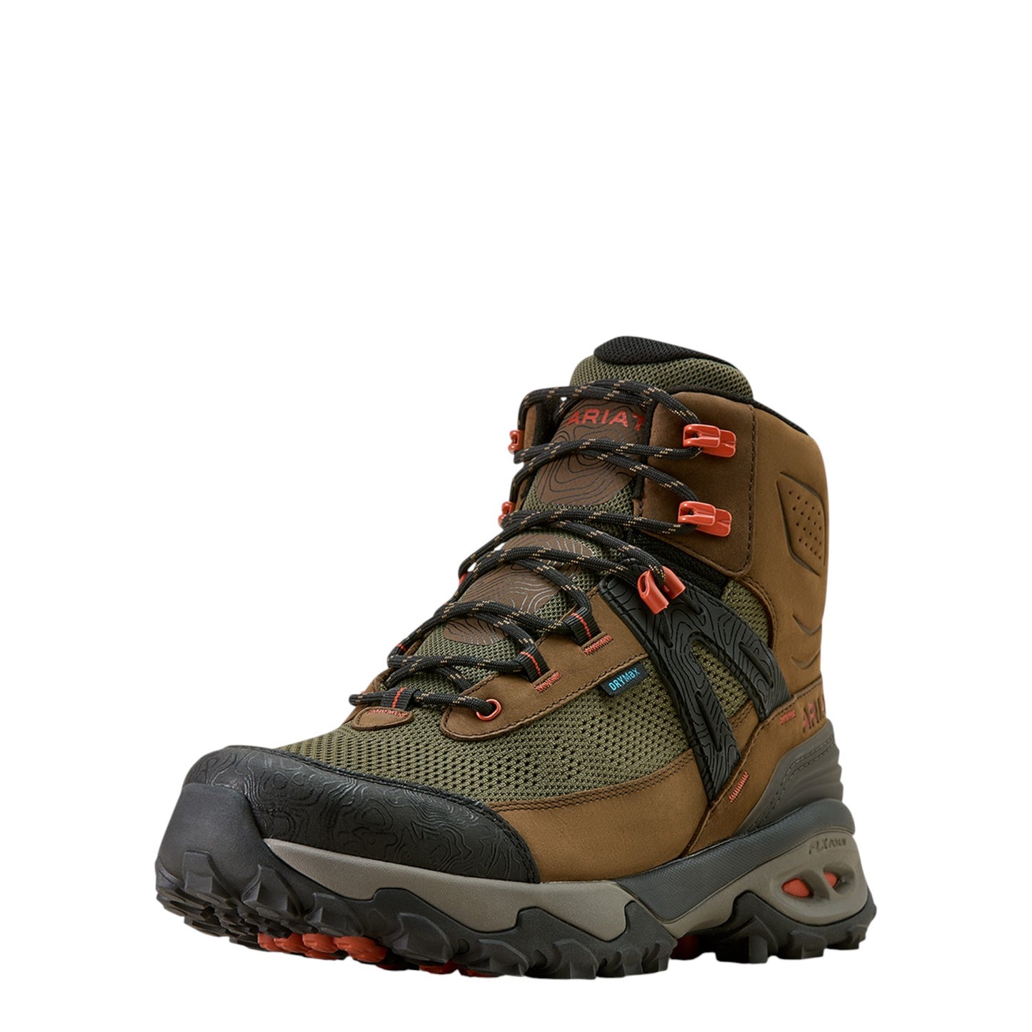 Ariat Men's Traverse Mid Waterproof Boot Brown Bark