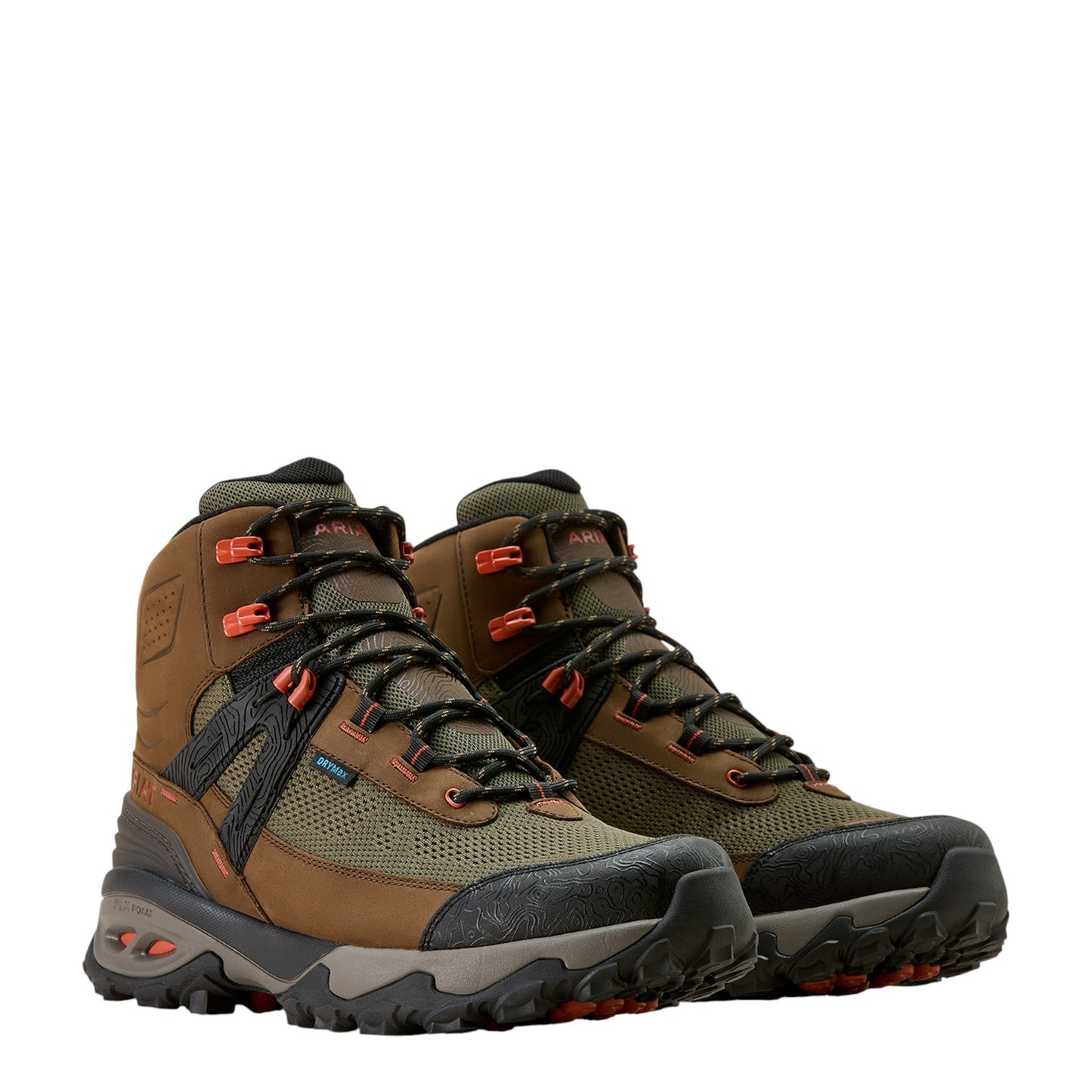 Ariat Men's Traverse Mid Waterproof Boot Brown Bark