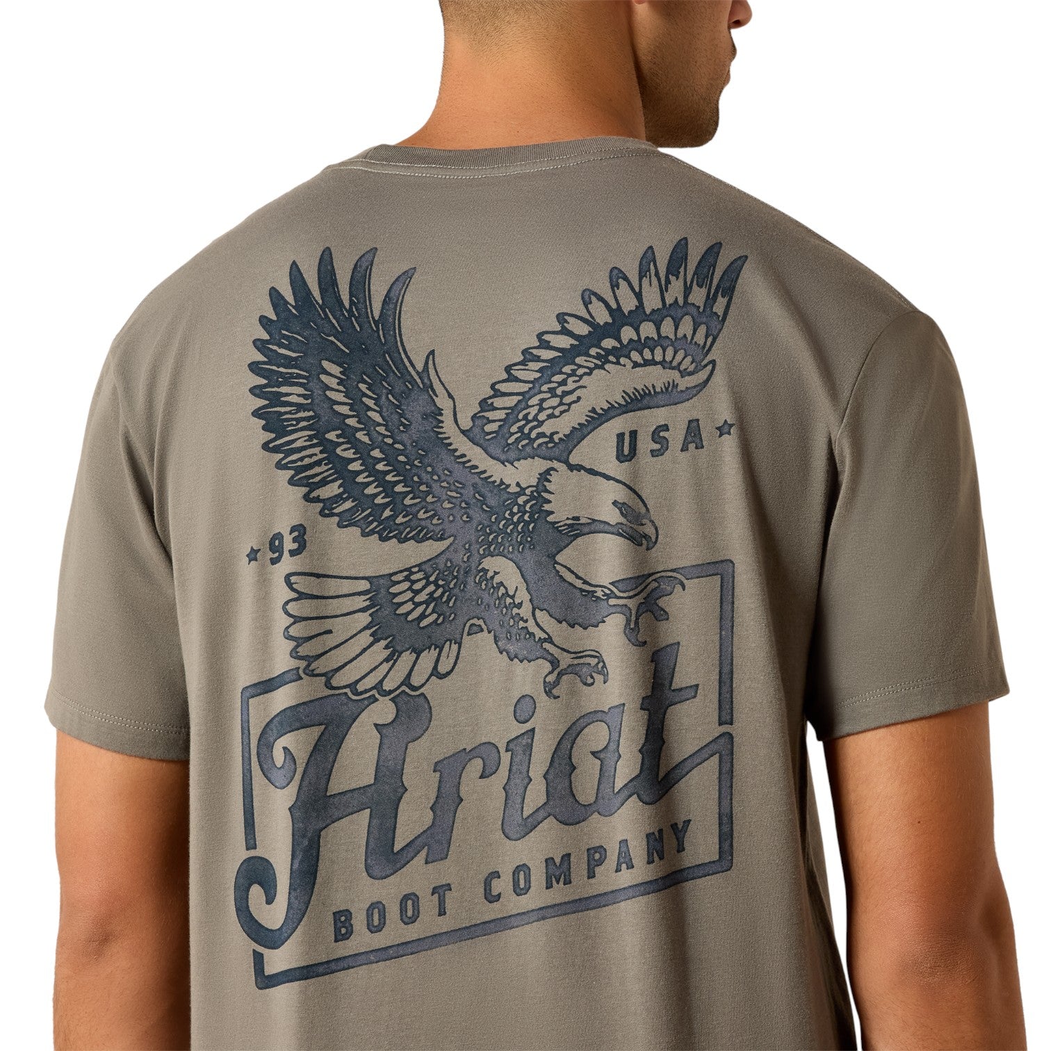 Ariat Paintriot Classic Fit T-Shirt Smoked Pearl