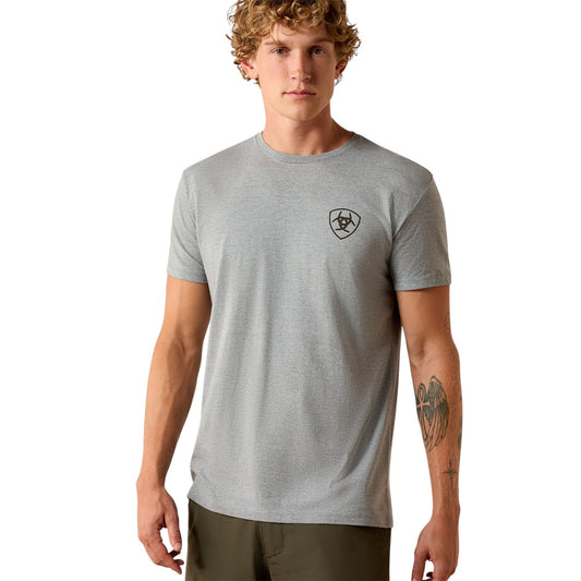 Ariat Banner Badge T-Shirt Iceburg