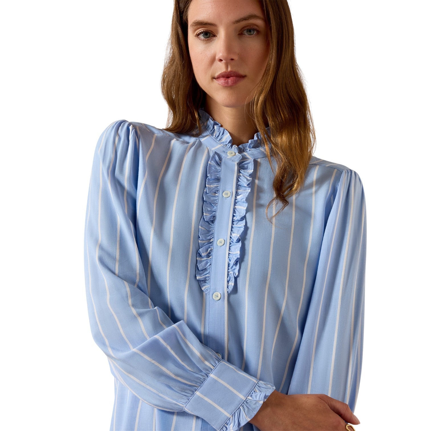 Ariat Cricklade Blouse Pacific Blue Stripe