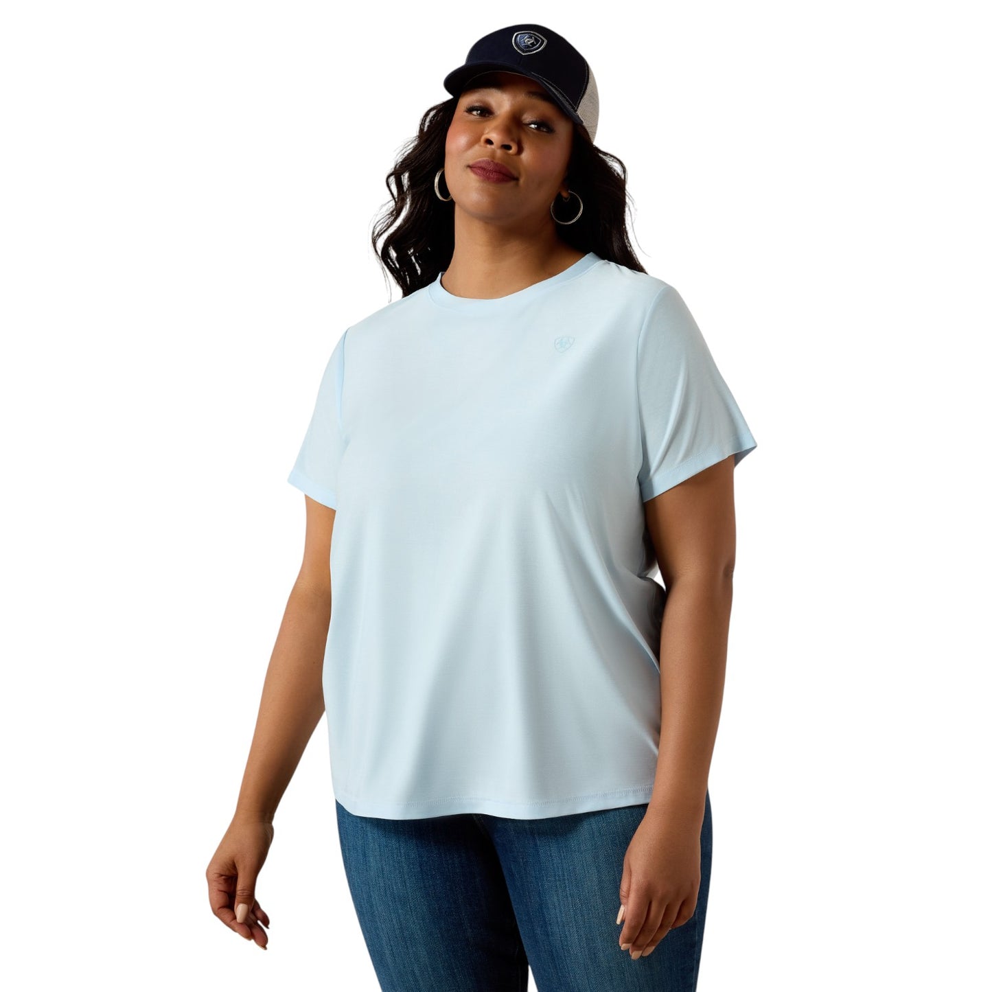 Ariat Laguna Logo Shirt Nantucket Breeze