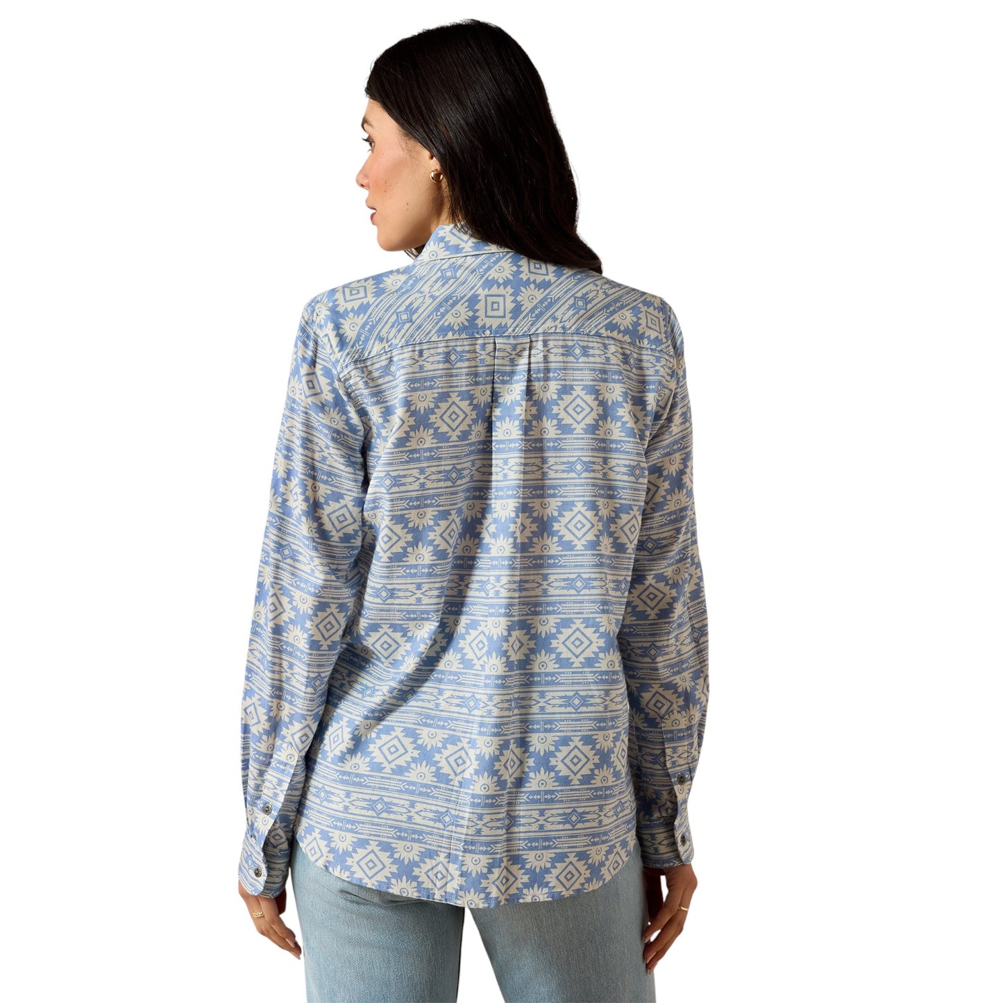 Ariat Billie Jean Shirt Ashleigh Blue Crystal Southwest