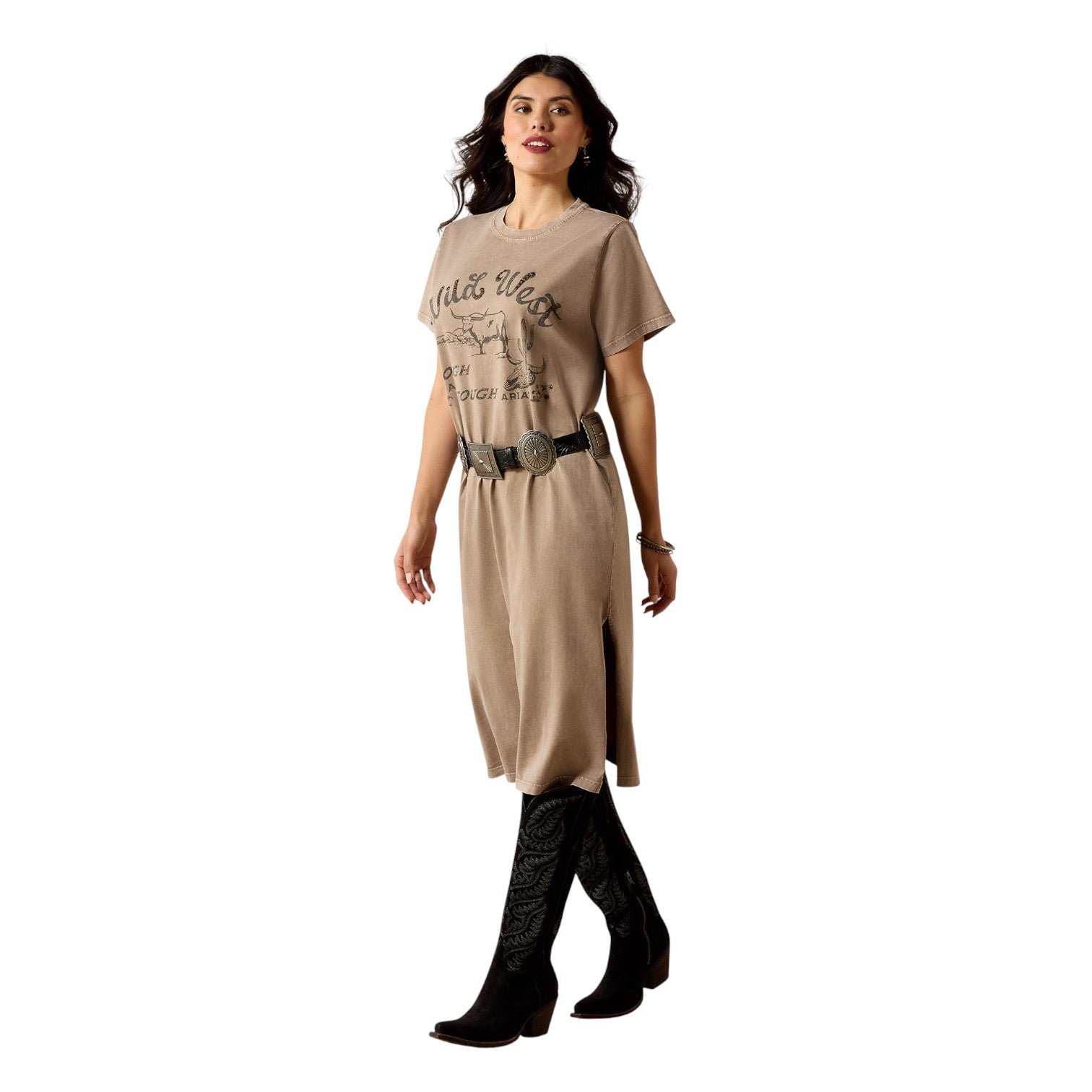 Ariat  Bandito Dress Taupe Mineral Wash