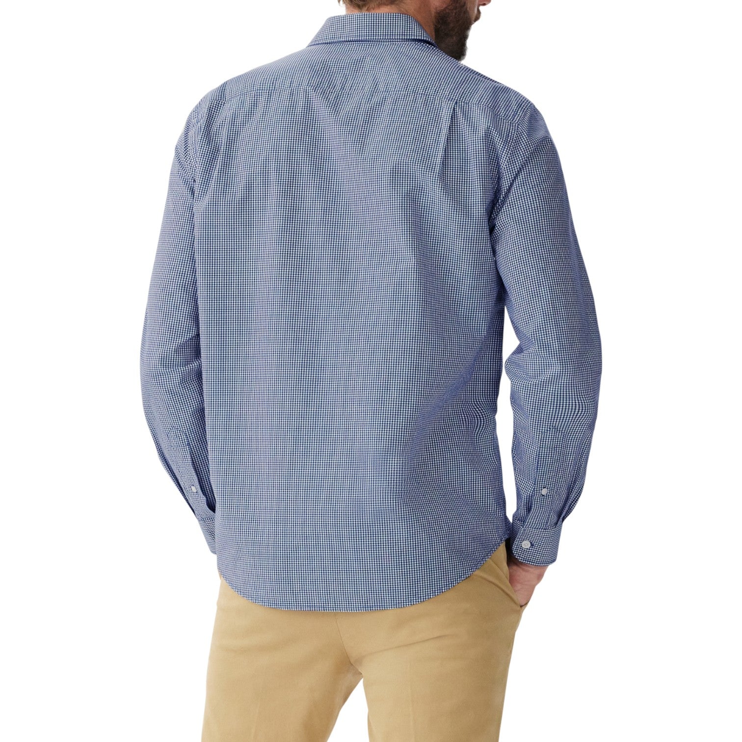 R.M. Williams Classic Shirt Navy White