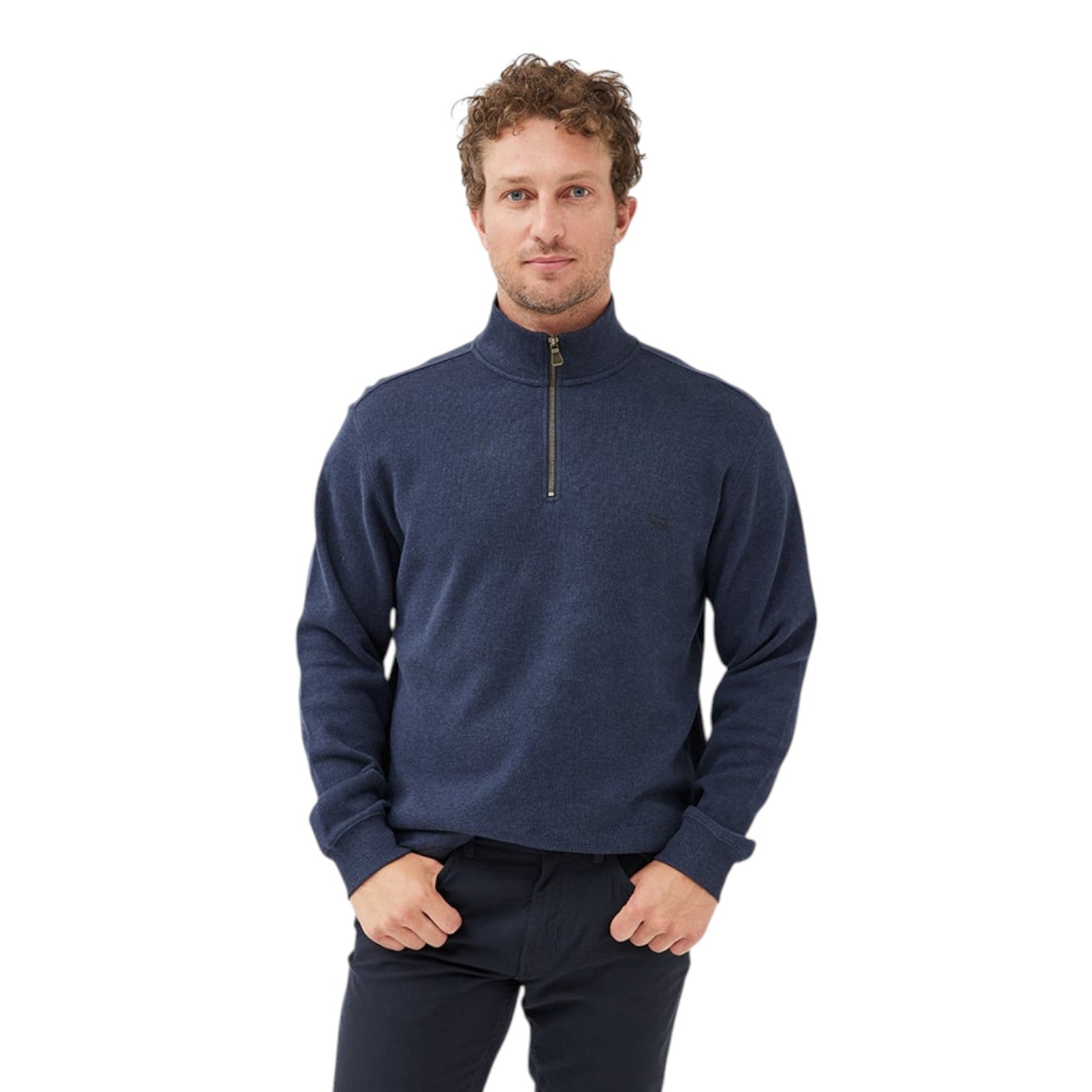 Rodd & Gunn Alton Avenue 1/4 Zip Ink