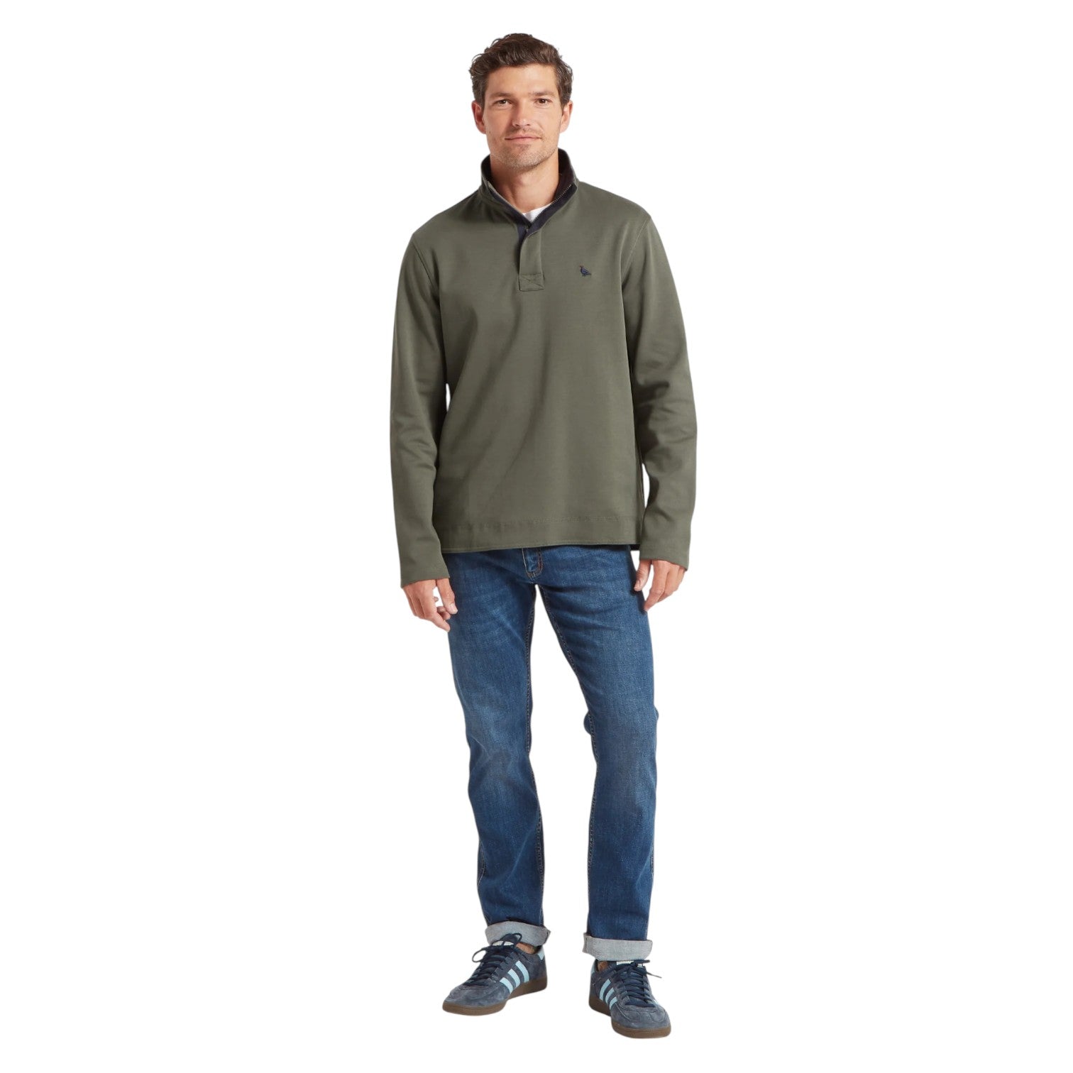 Schoffel Branscombe Cove Sweatshirt Beatle Green