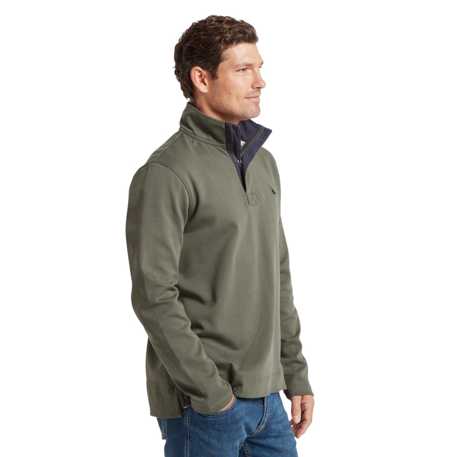 Schoffel Branscombe Cove Sweatshirt Beatle Green
