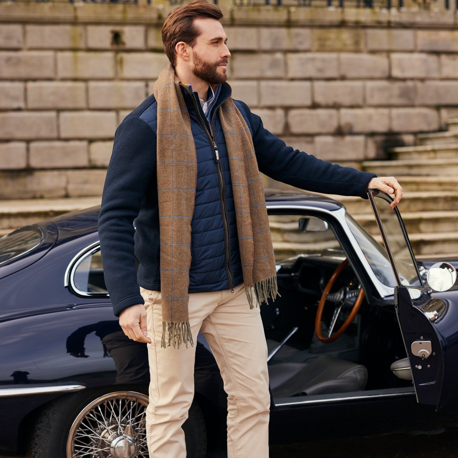 Schoffel Edale Scarf Corry Tweed
