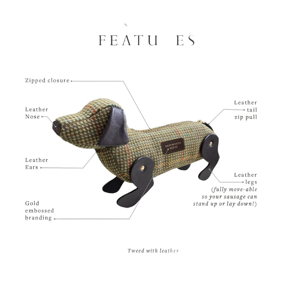 Barkworth Reeve Sausage Dog Tweed