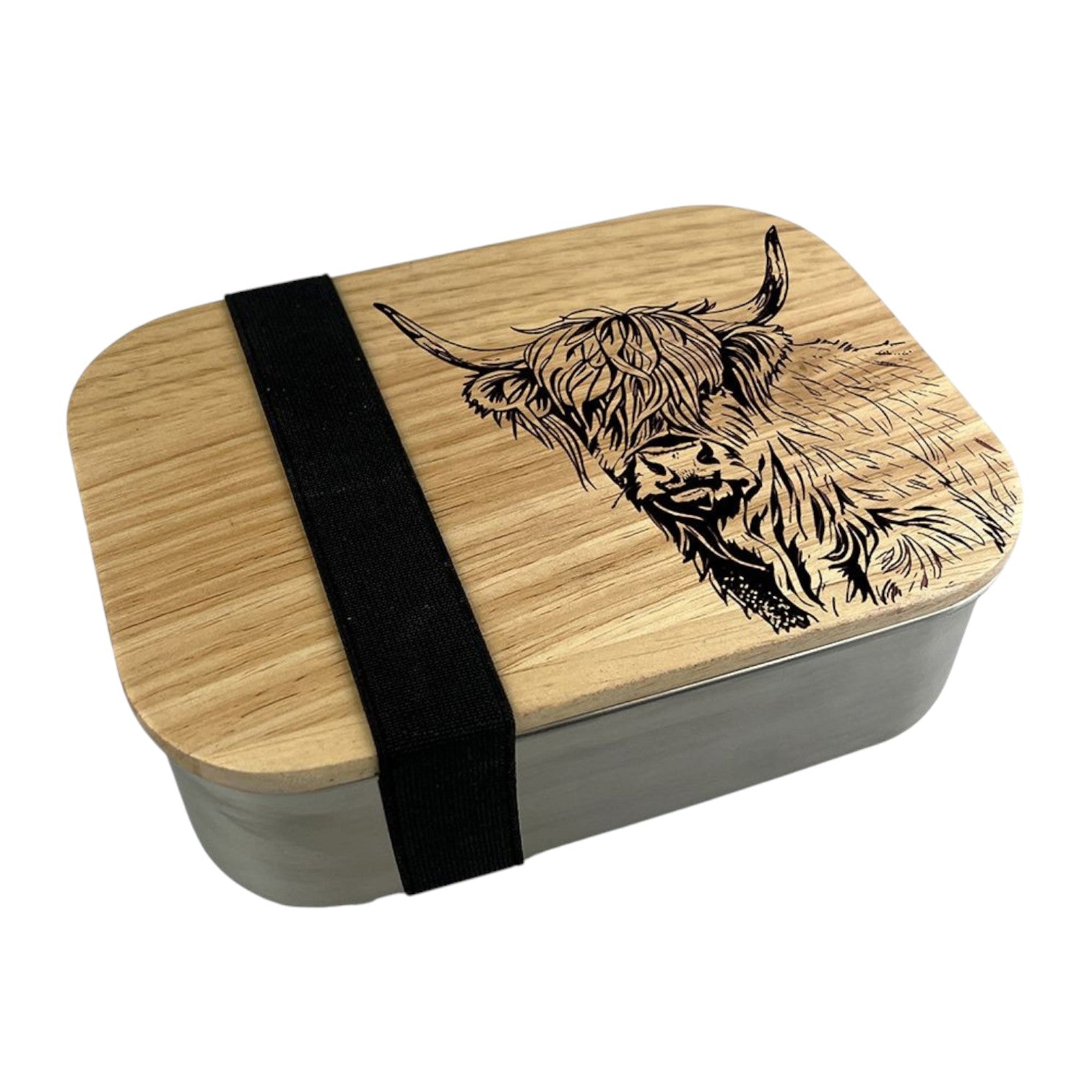 Selbrae House Lunch Box Highland Cow