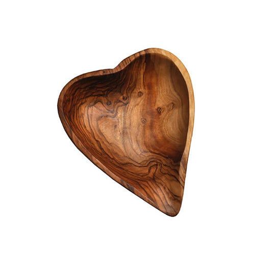 Olive Wood - Heart Shaped Dish