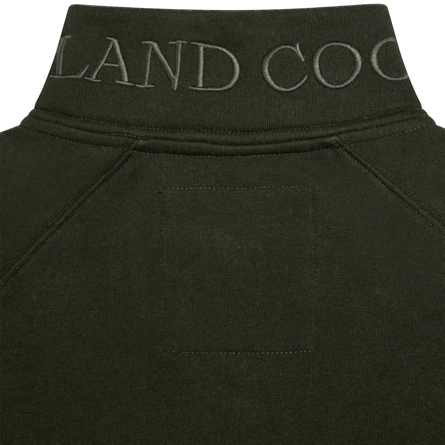 Holland Cooper Sporting Goods Zip Henley Racing Green