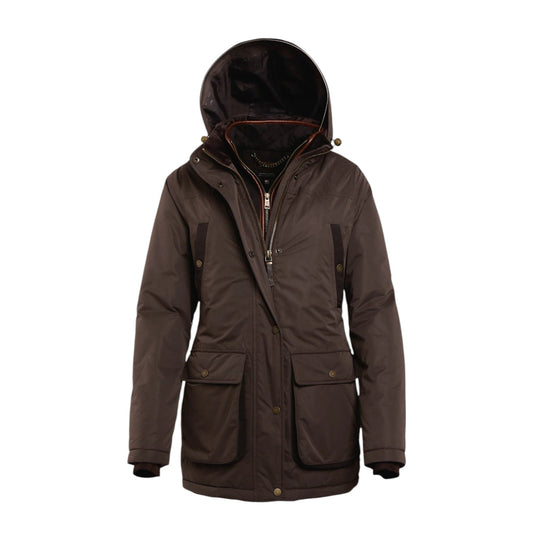 Holland Cooper Stamford Country Coat Chocolate