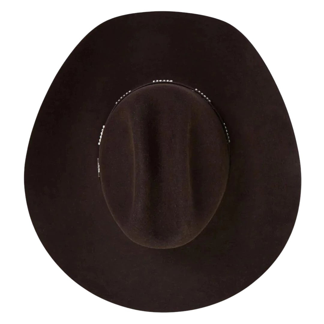 Stetson Llano Wool 4X Western Hat Chocolate