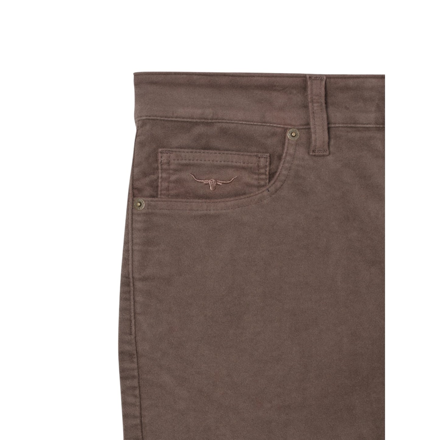 R.M.Williams Ramco Moleskin Jeans - Taupe