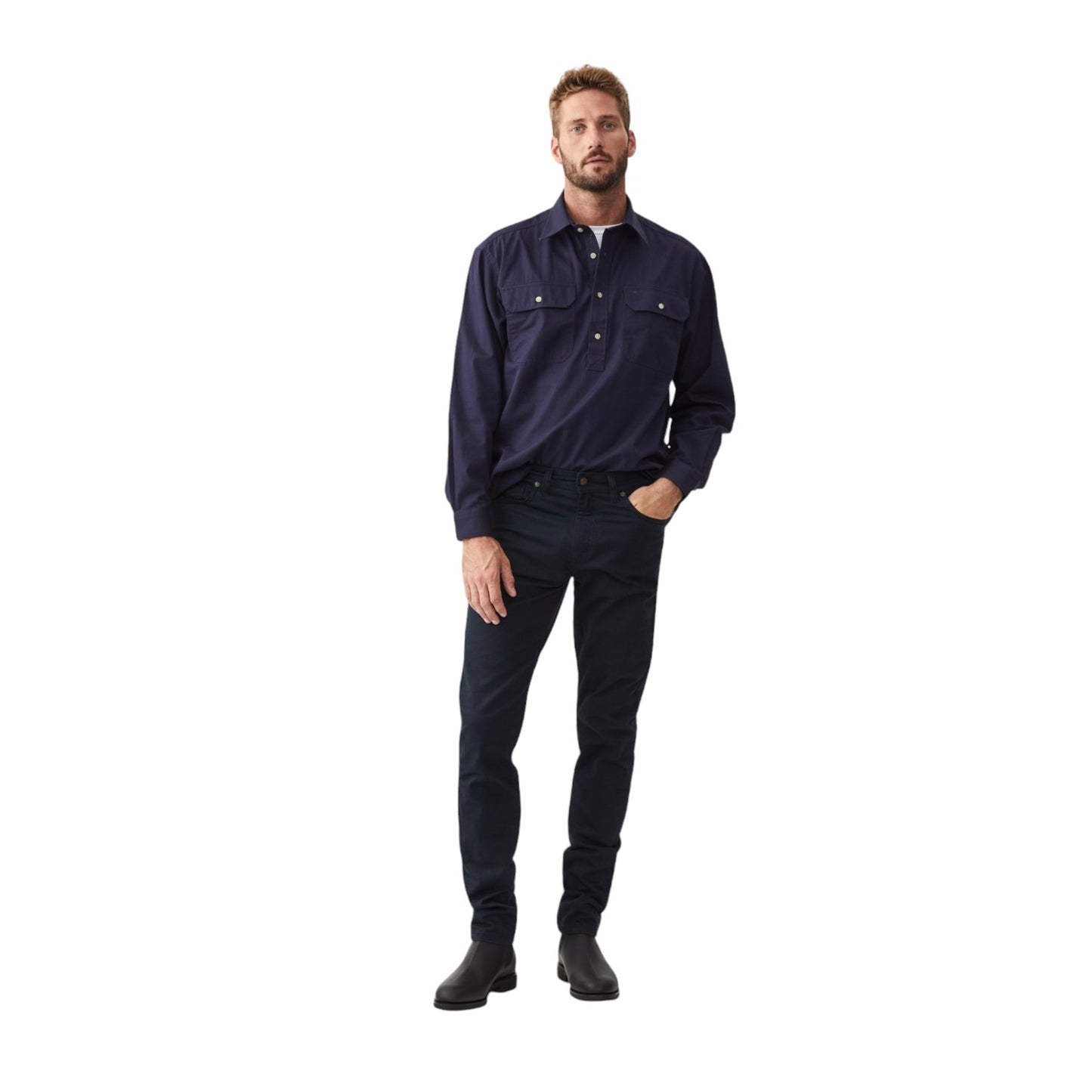 R.M.Williams Loxton Jean - Navy