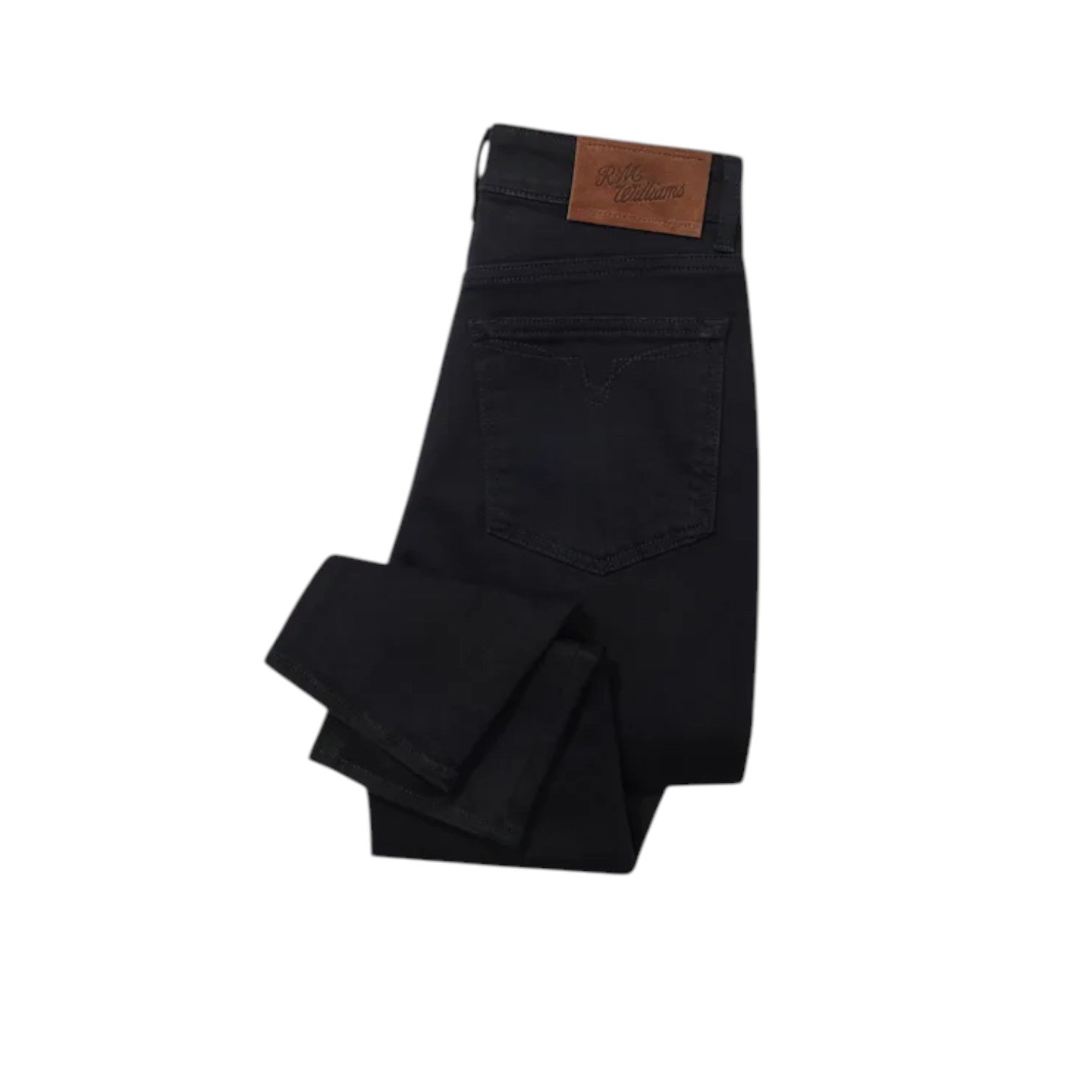 R.M.Williams Albury Jean Black Rinse Wash