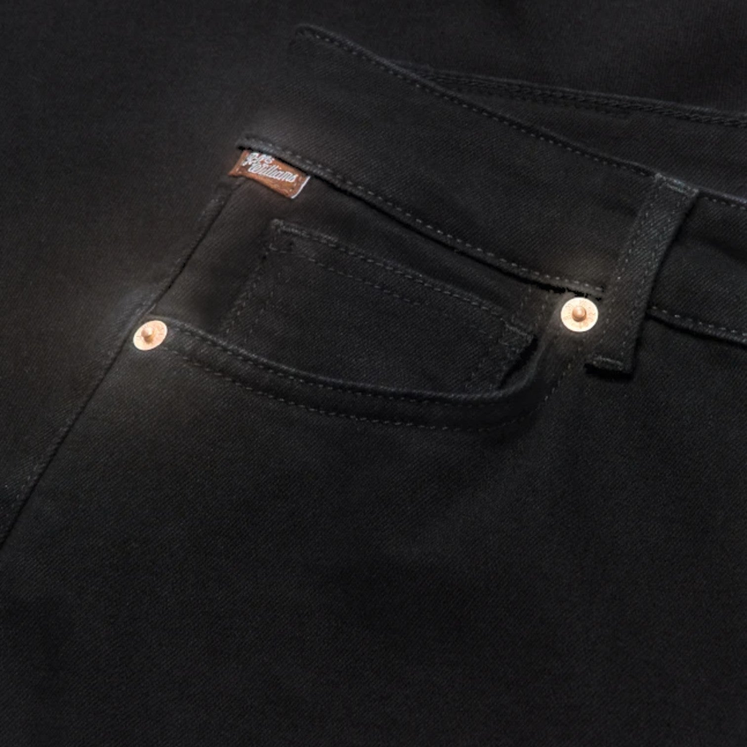 R.M.Williams Albury Jean Black Rinse Wash