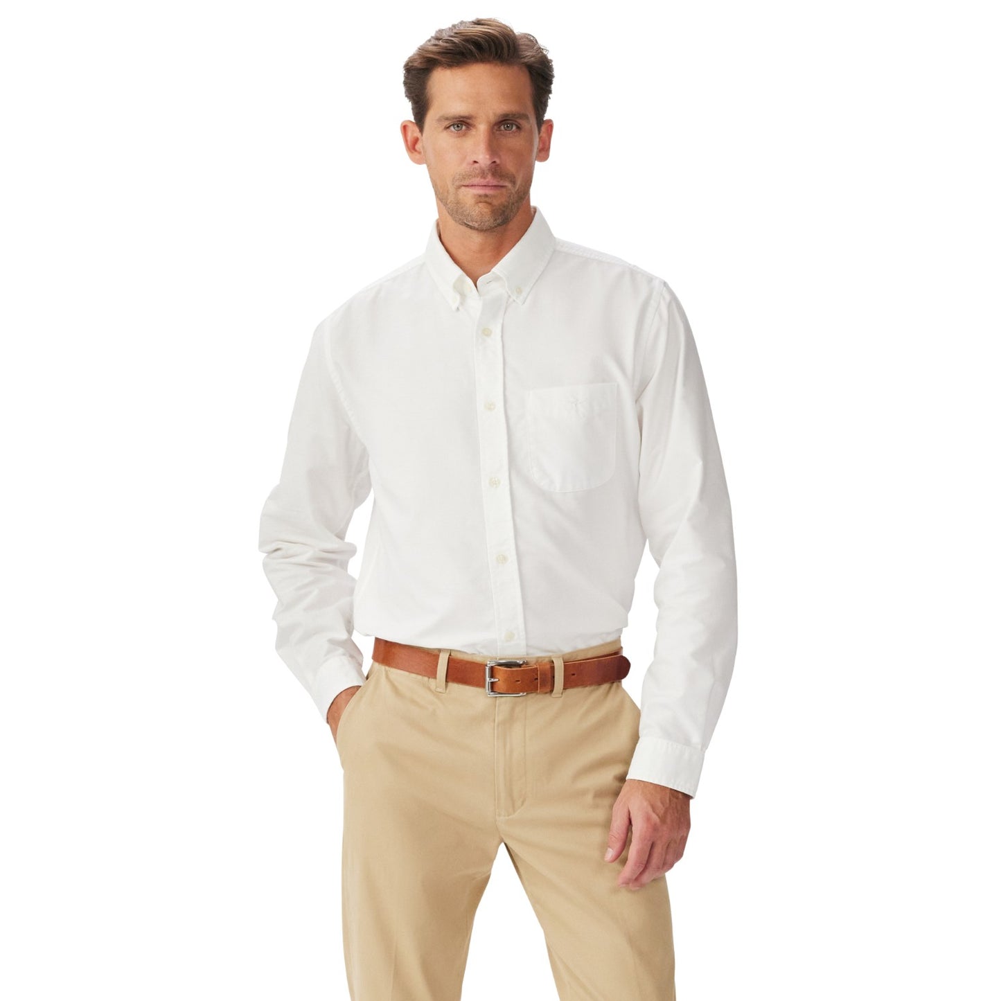 R.M. Williams Berwick Regular Straight Chino Sand