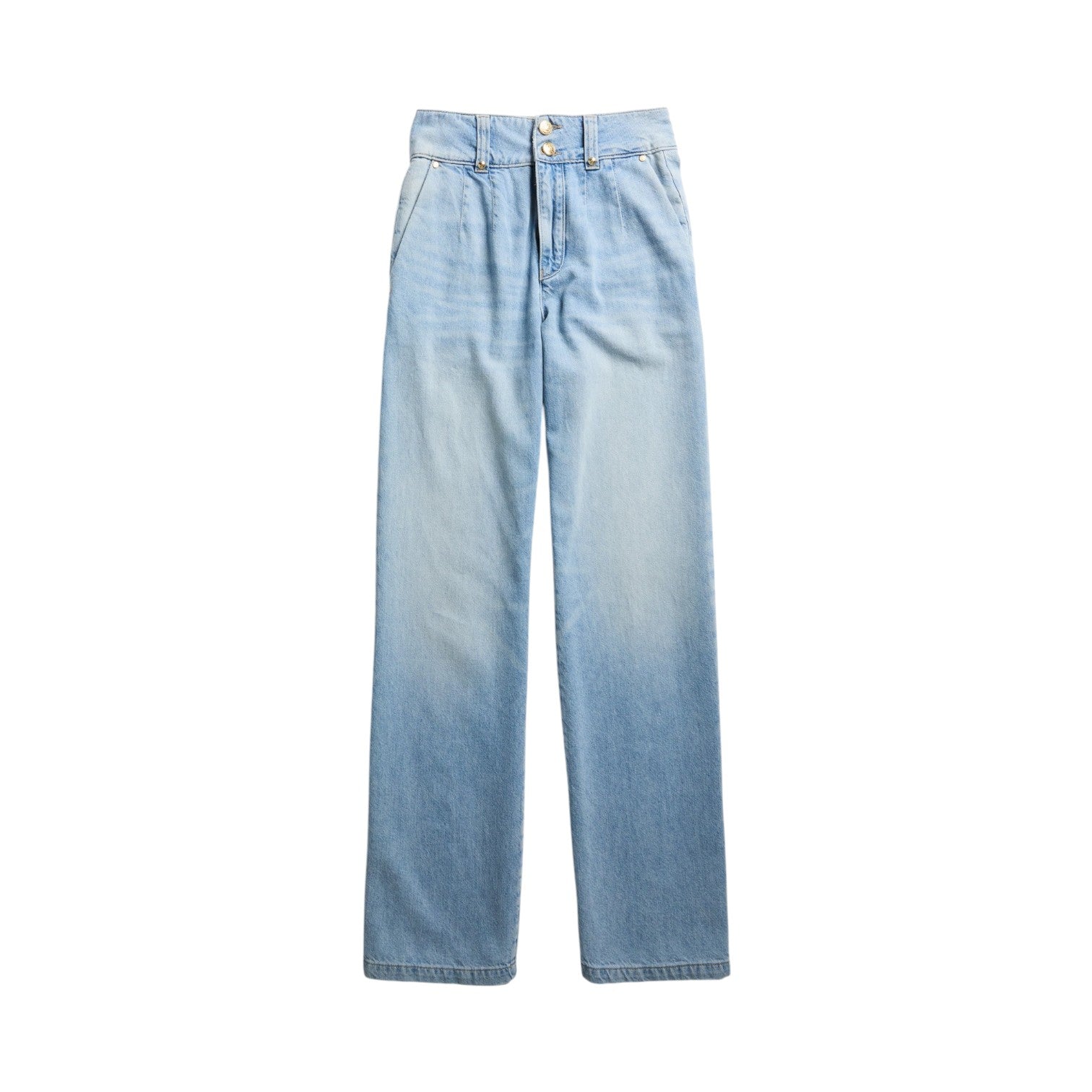 Holland Cooper Tailored Wide Leg Jean Vintage Indigo