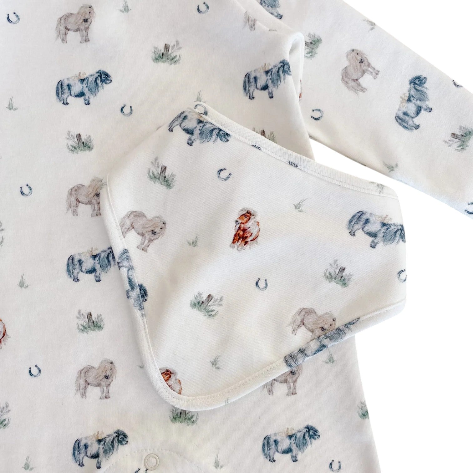 The Little Stamford Co. Dribble Bib Pony