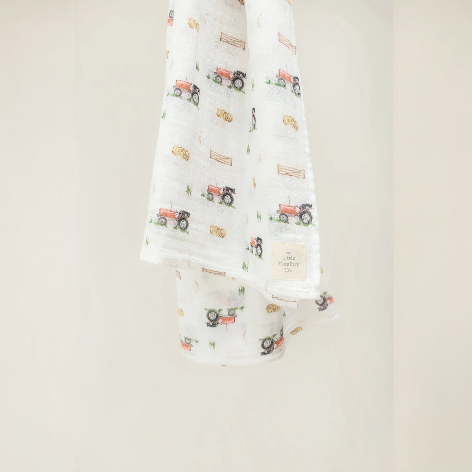 The Little Stamford Co. Muslin Blanket Tractor