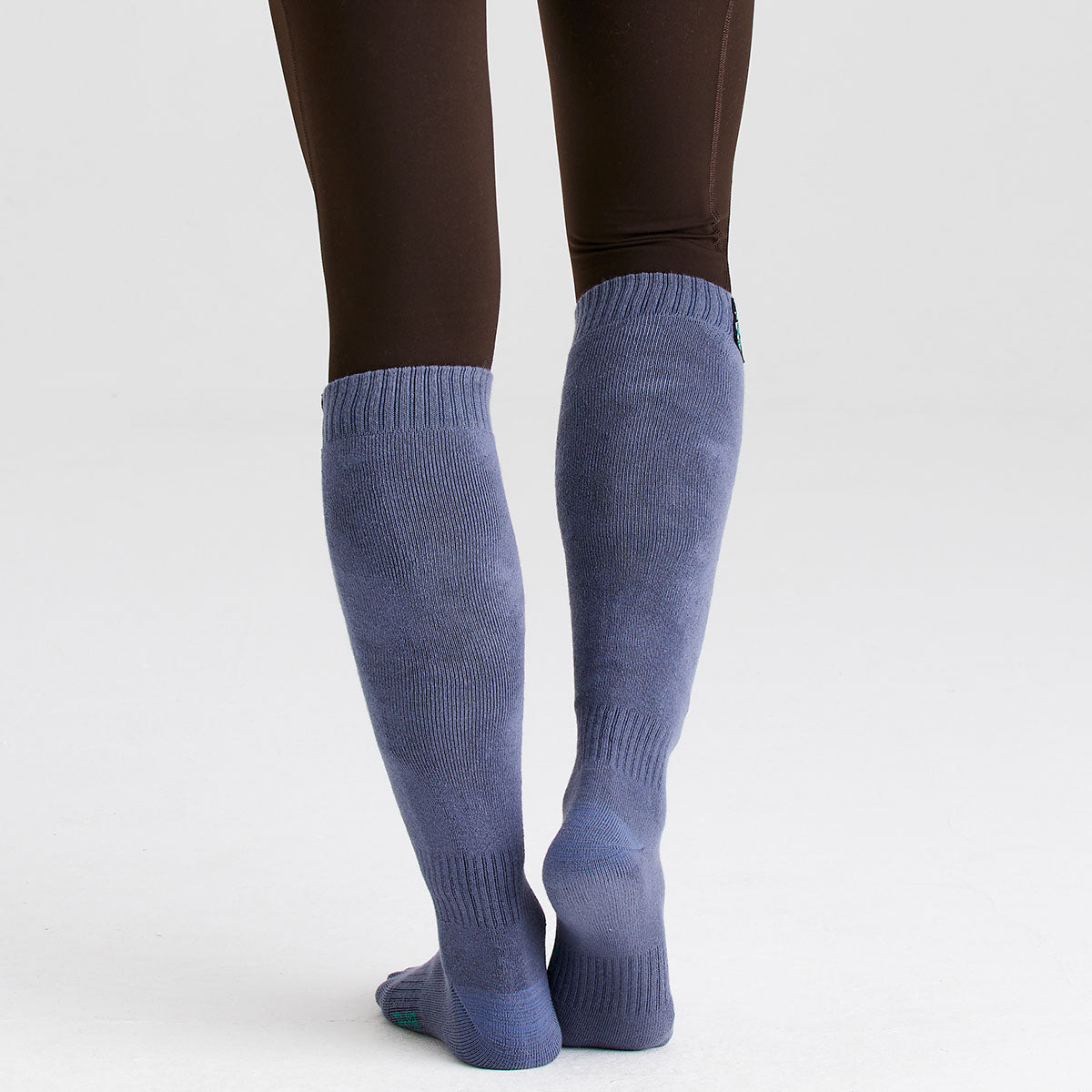 Ridgeline Cotton Work Socks Full Length Navy Multi