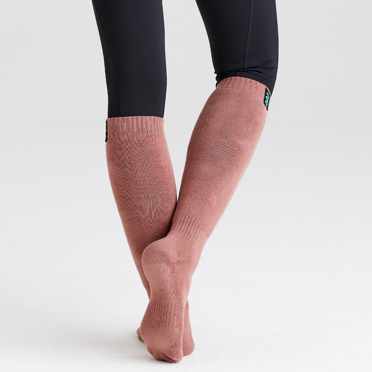 Ridgeline Cotton Work Socks Full Length Oxblood Multi