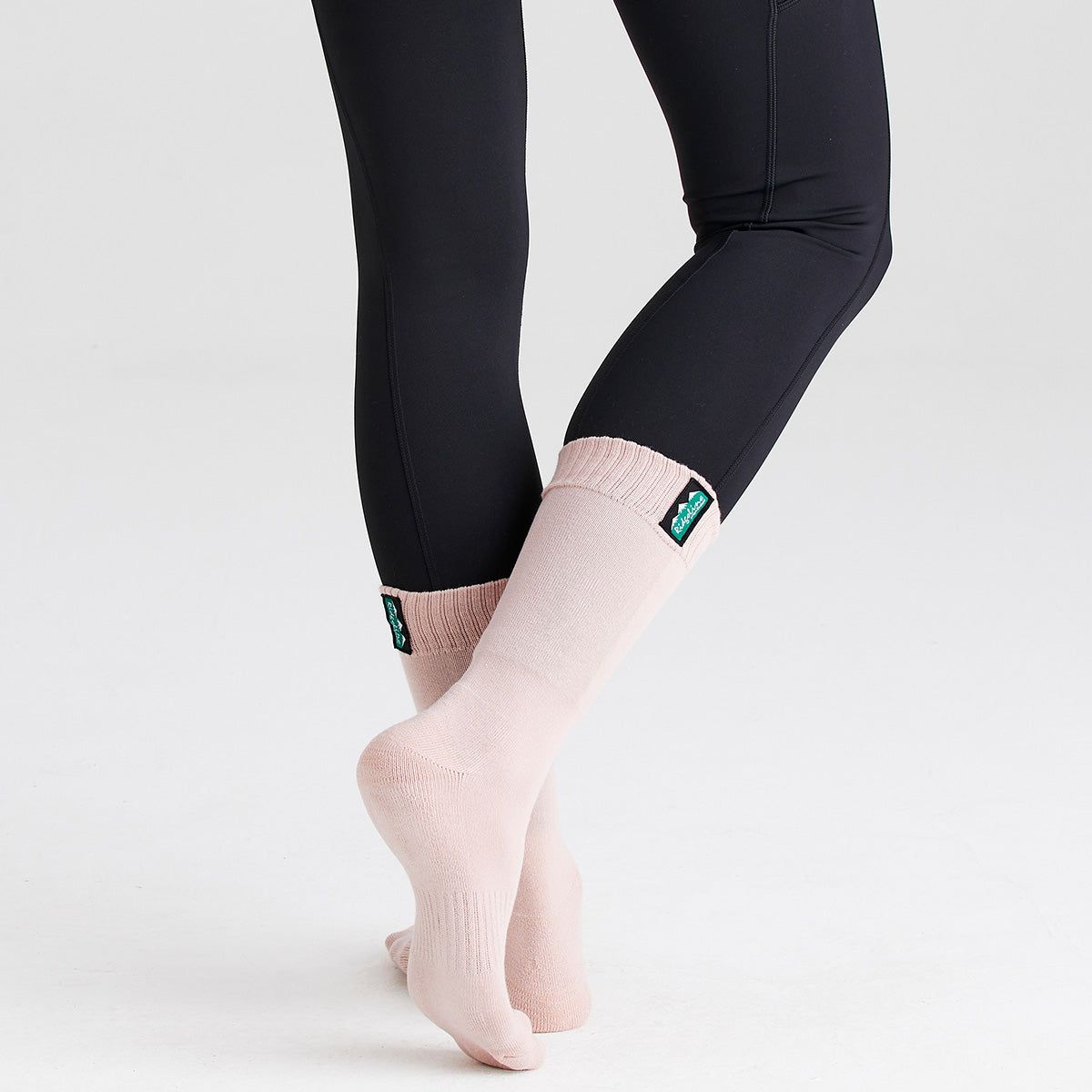 Ridgeline Cotton Work Socks Mid Length Oxblood Multi