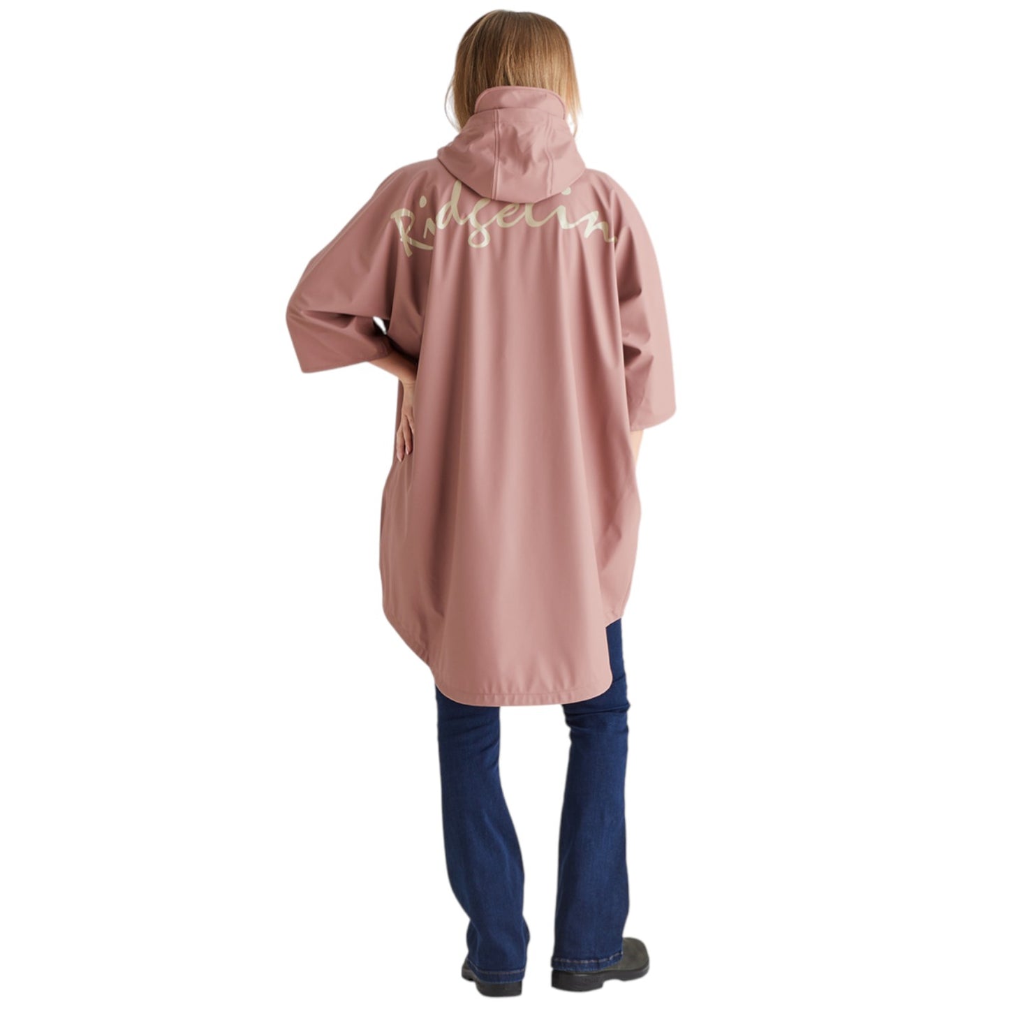 Ridgeline Signature Poncho Dusty Pink