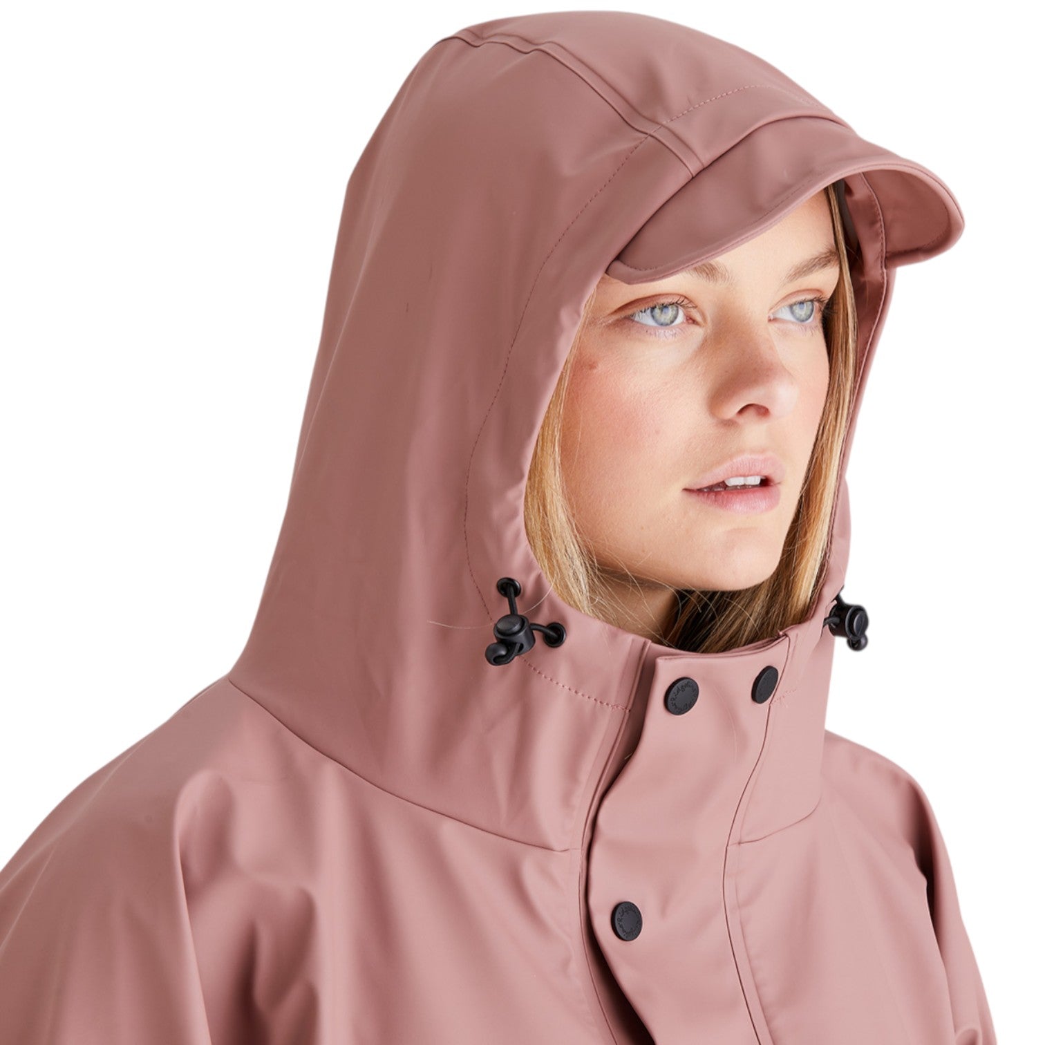 Ridgeline Signature Poncho Dusty Pink