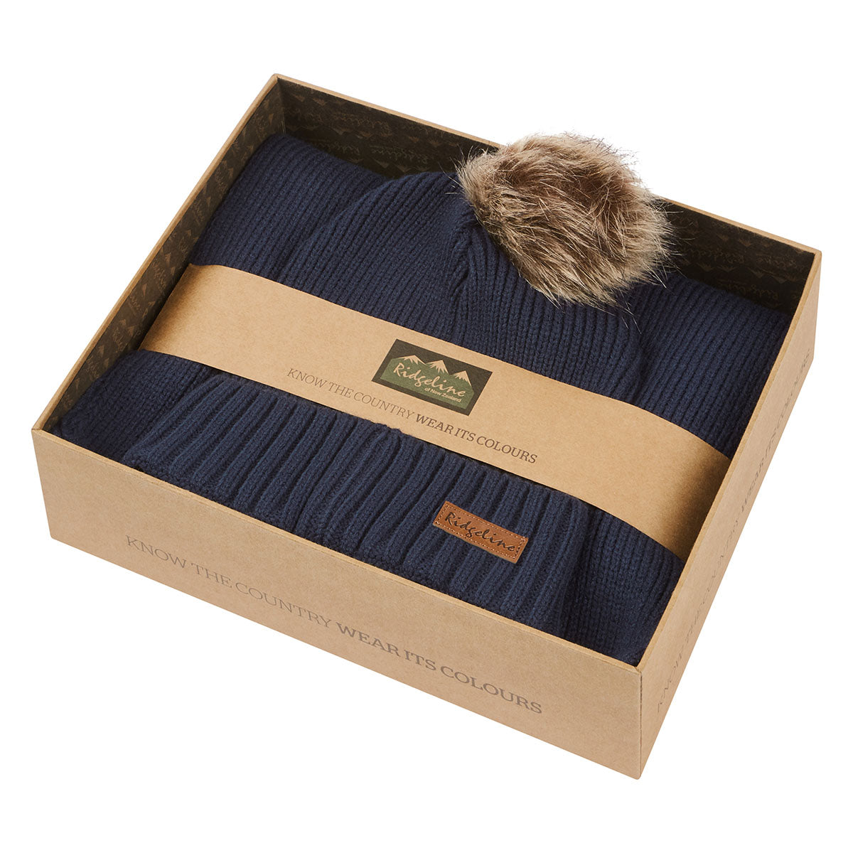 Ridgeline Baltic Hat & Scarf Set Tarn