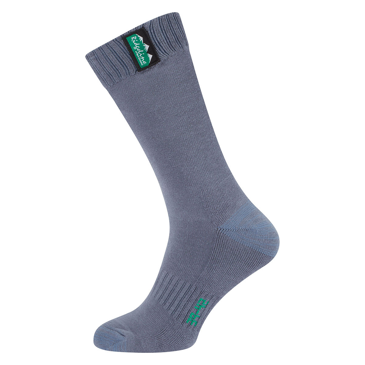 Ridgeline Cotton Work Sock Mid Length Navy Multi