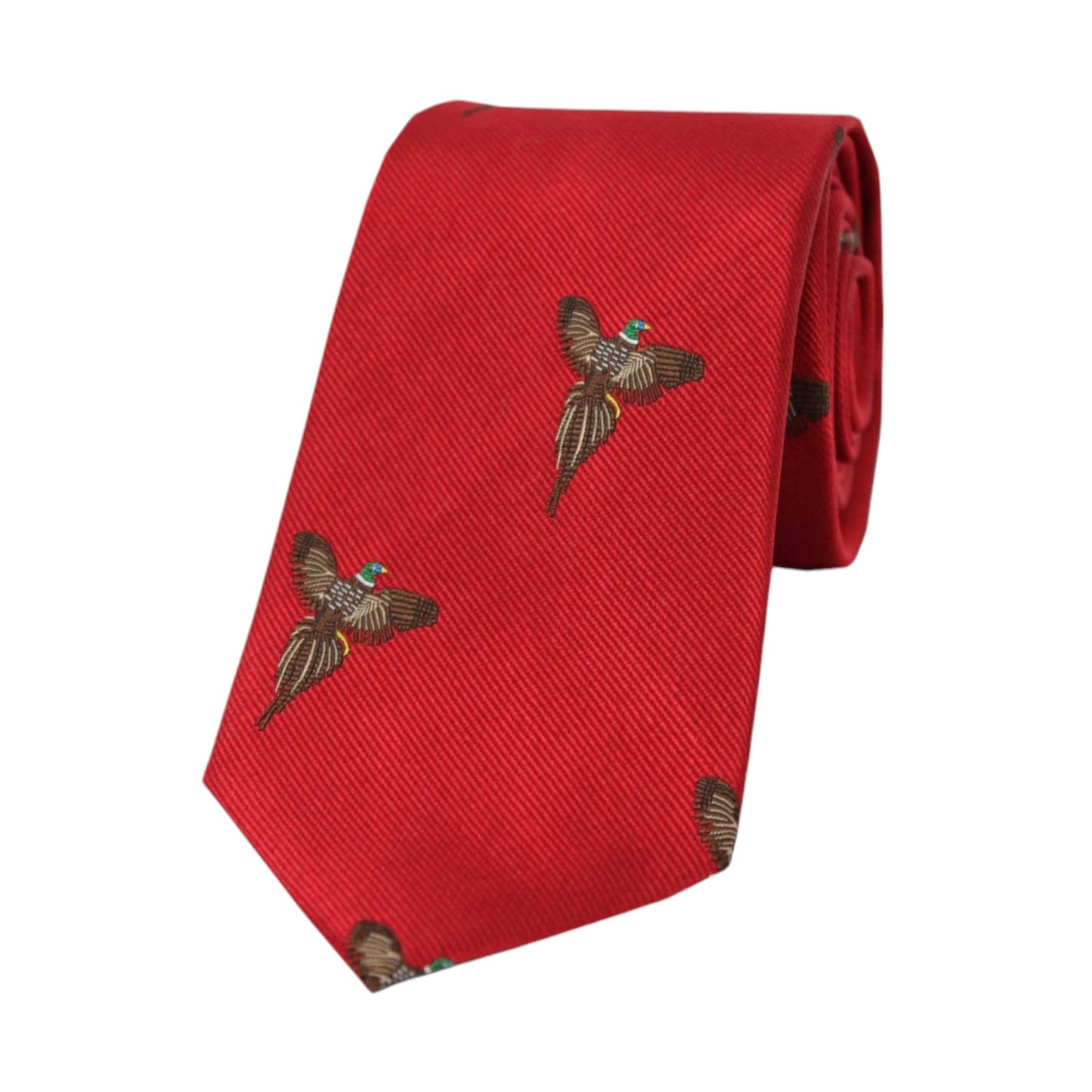 Soprano Country Tie Red Flying Pheasant