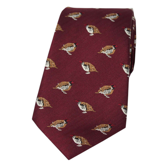 Soprano Country Tie Wine Partridge