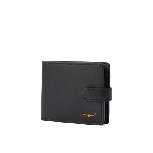 R.M. Williams Wallet With Pocket And Tab Black