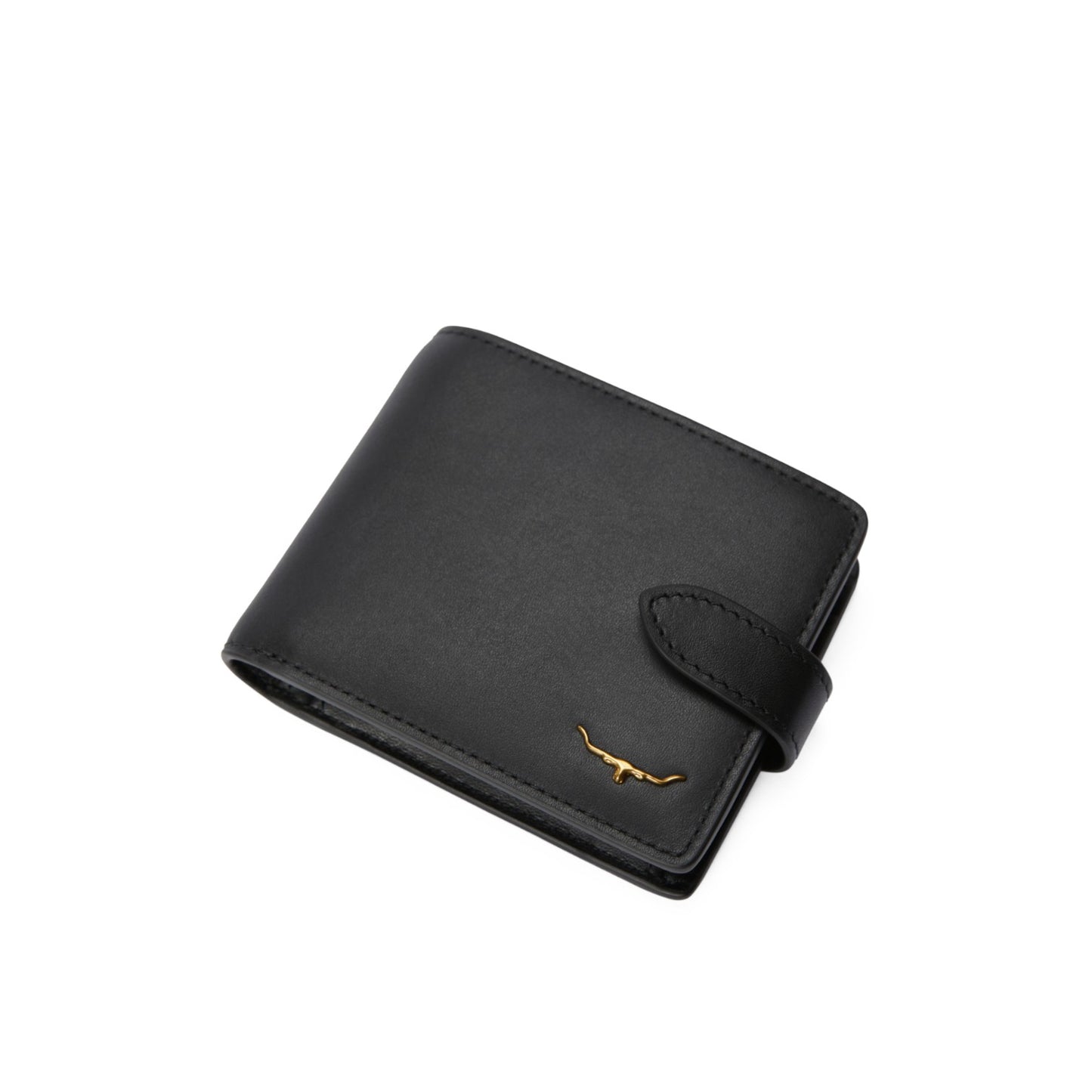 R.M. Williams Wallet With Pocket And Tab Black