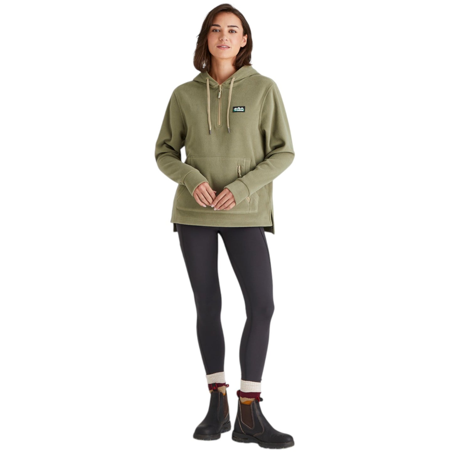 Ridgeline Women's Ballistic Fleece Khaki Green