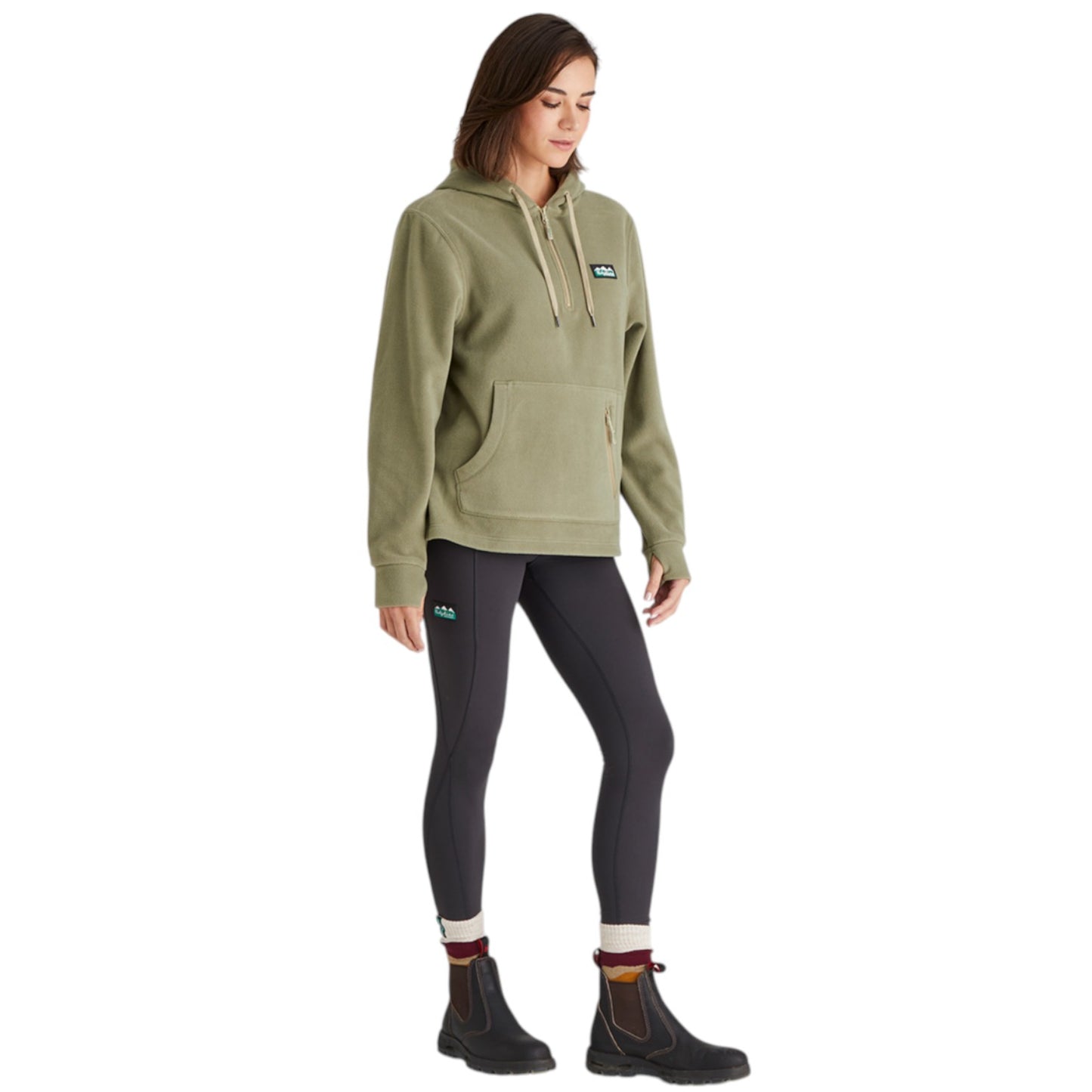 Ridgeline Women's Ballistic Fleece Khaki Green