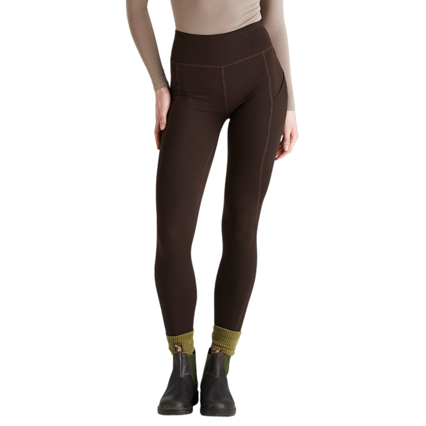 Ridgeline Infinity Leggings Deep Bark