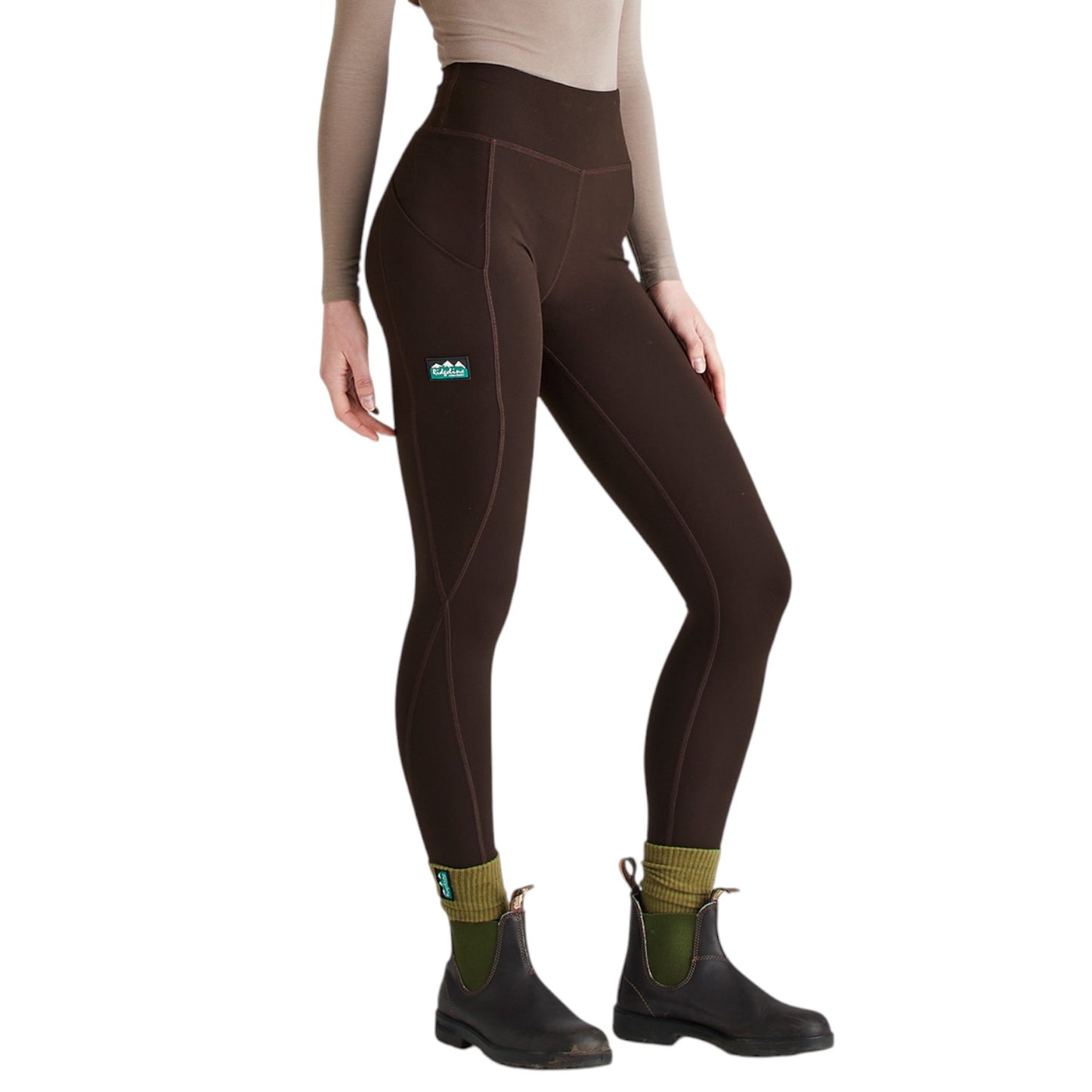 Ridgeline Infinity Leggings Deep Bark