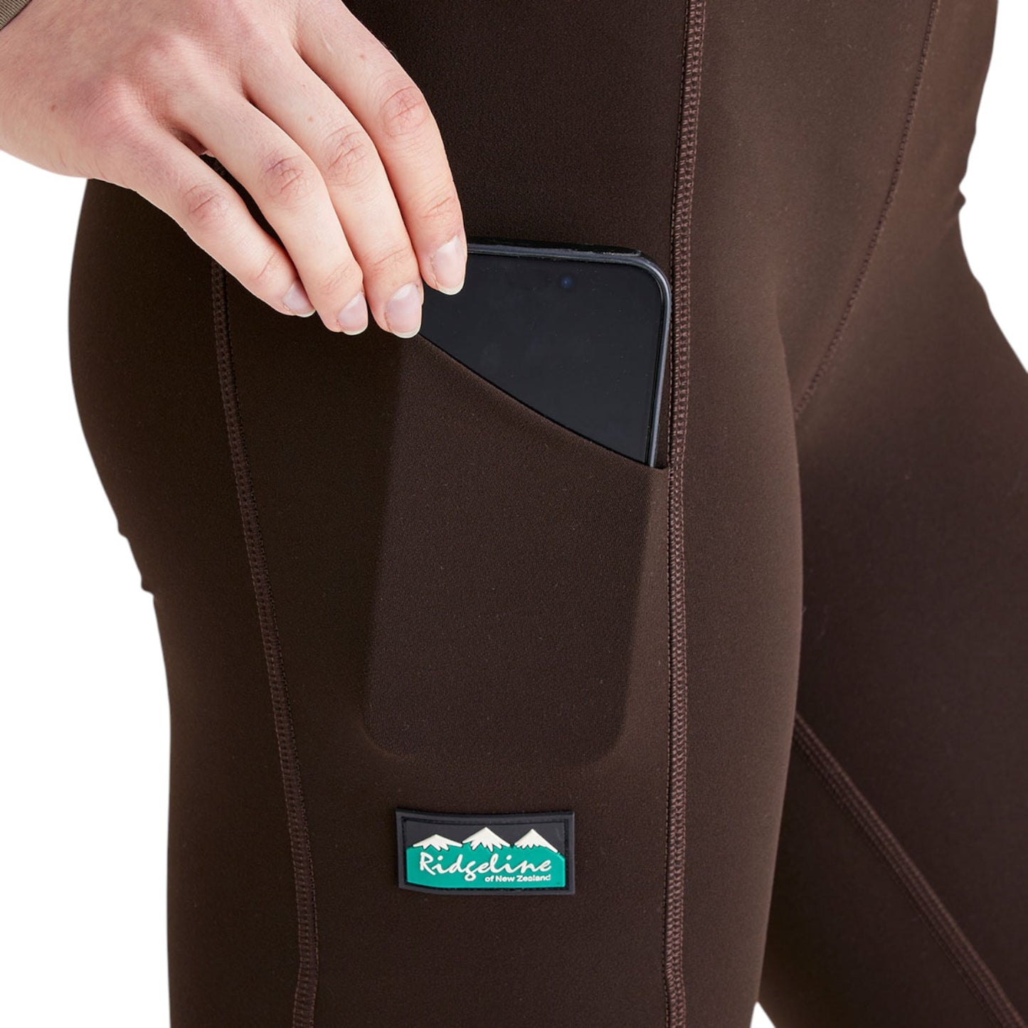 Ridgeline Infinity Leggings Deep Bark