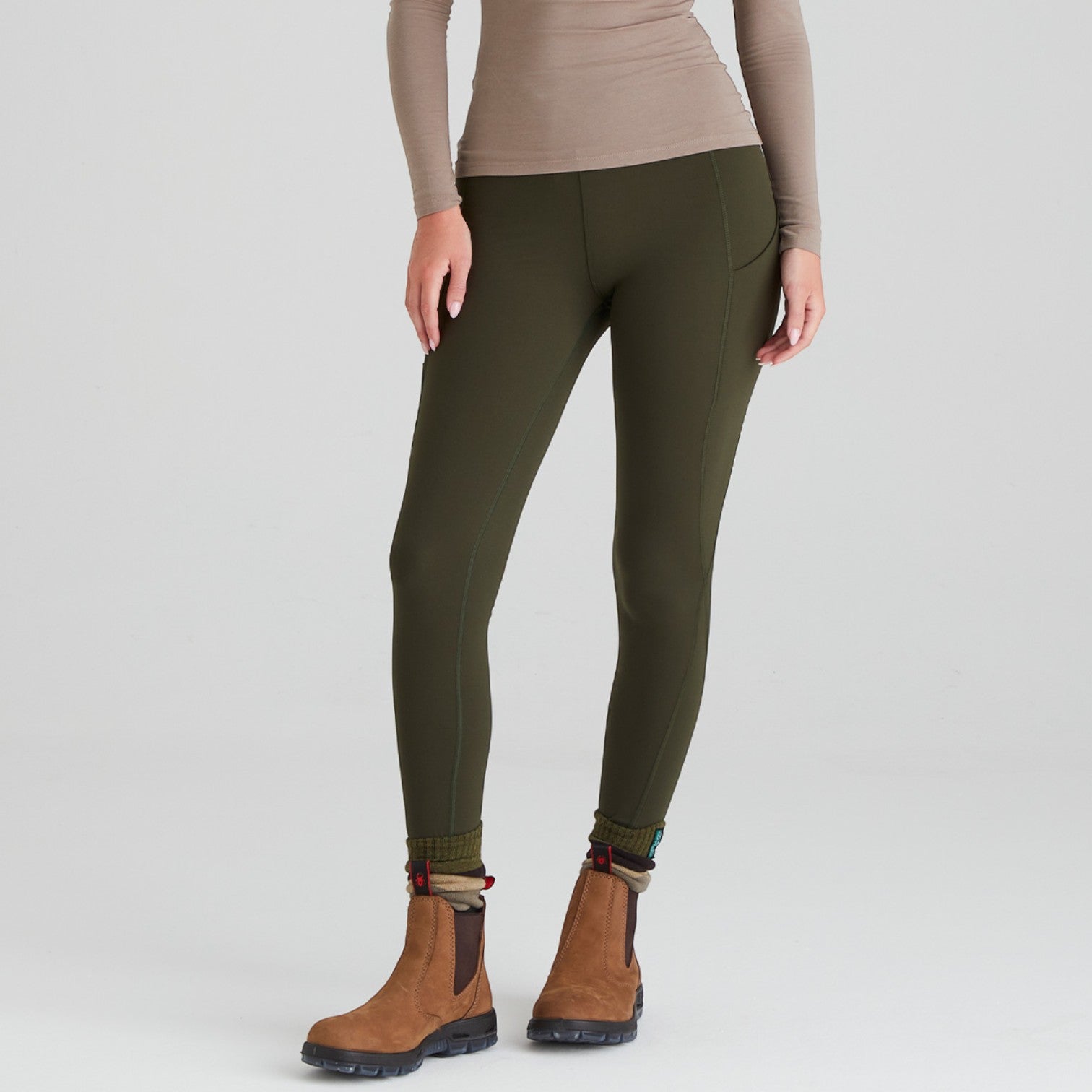 Ridgeline Infinity Leggings Deep Forest