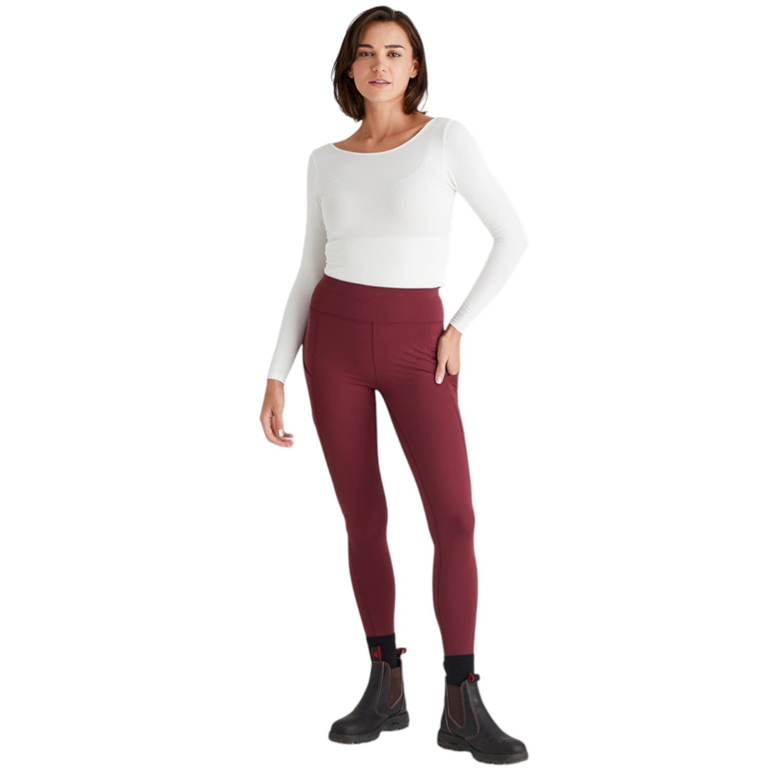 Ridgeline Women's Infinity Leggings Winter Berry