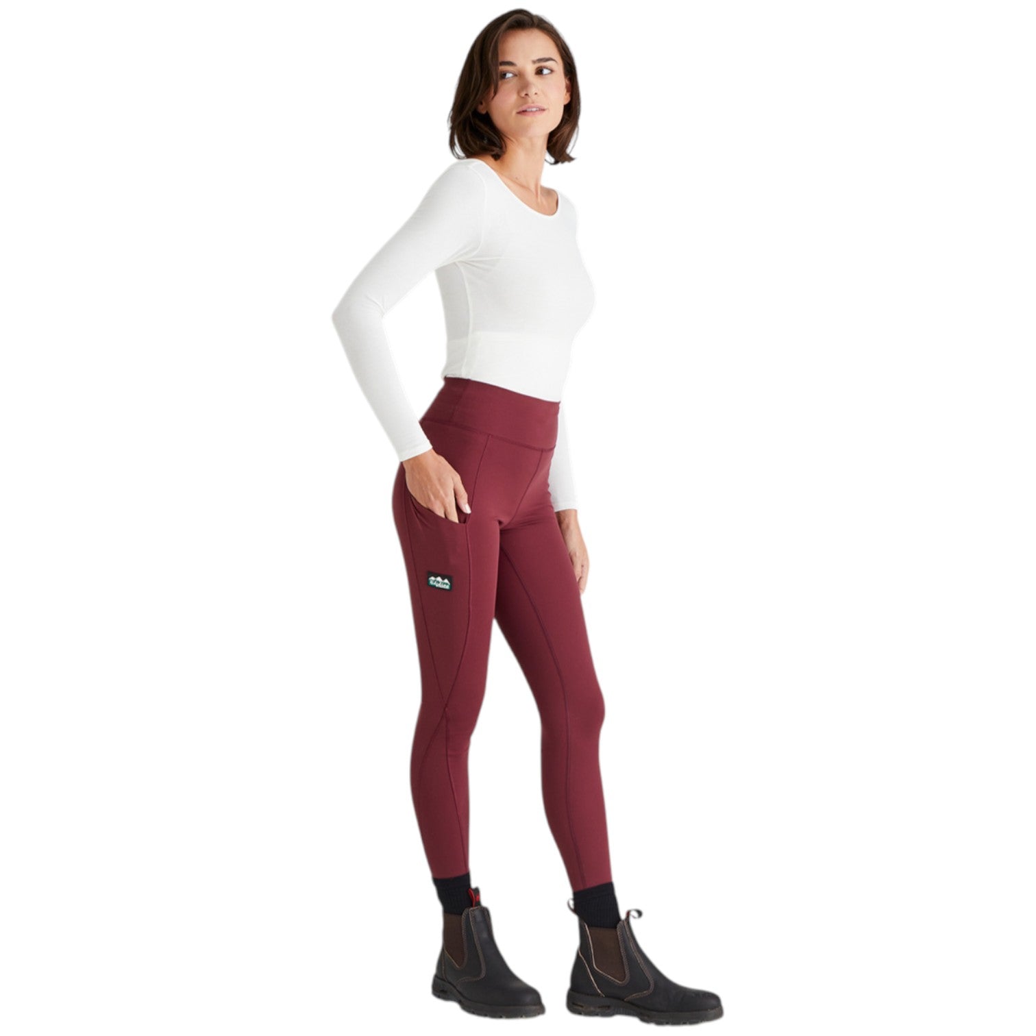 Ridgeline Women's Infinity Leggings Winter Berry