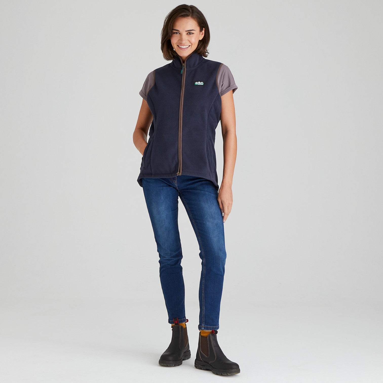Ridgeline Women's Kodiak Gilet Moody Navy