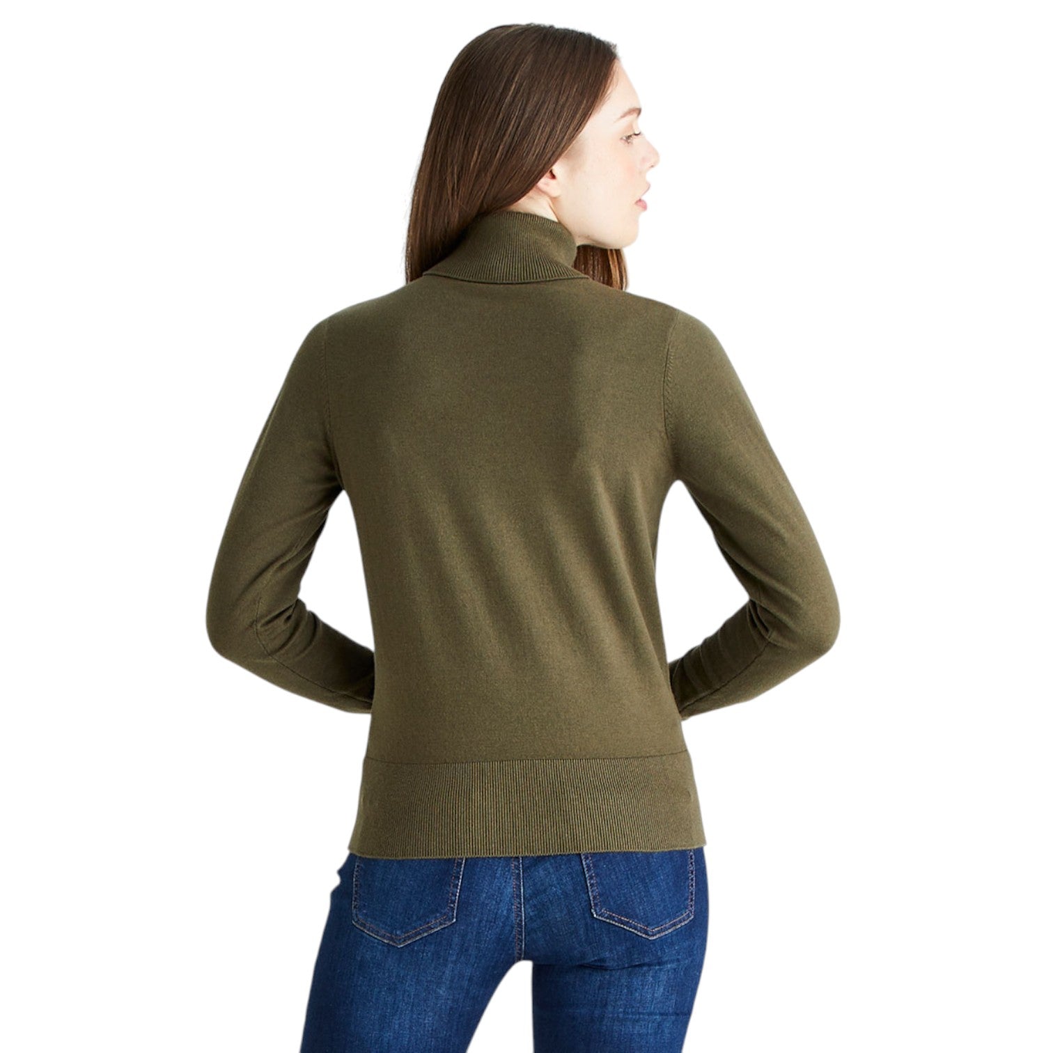 Ridgeline Women's Melford Knit Roll Neck Khaki Green