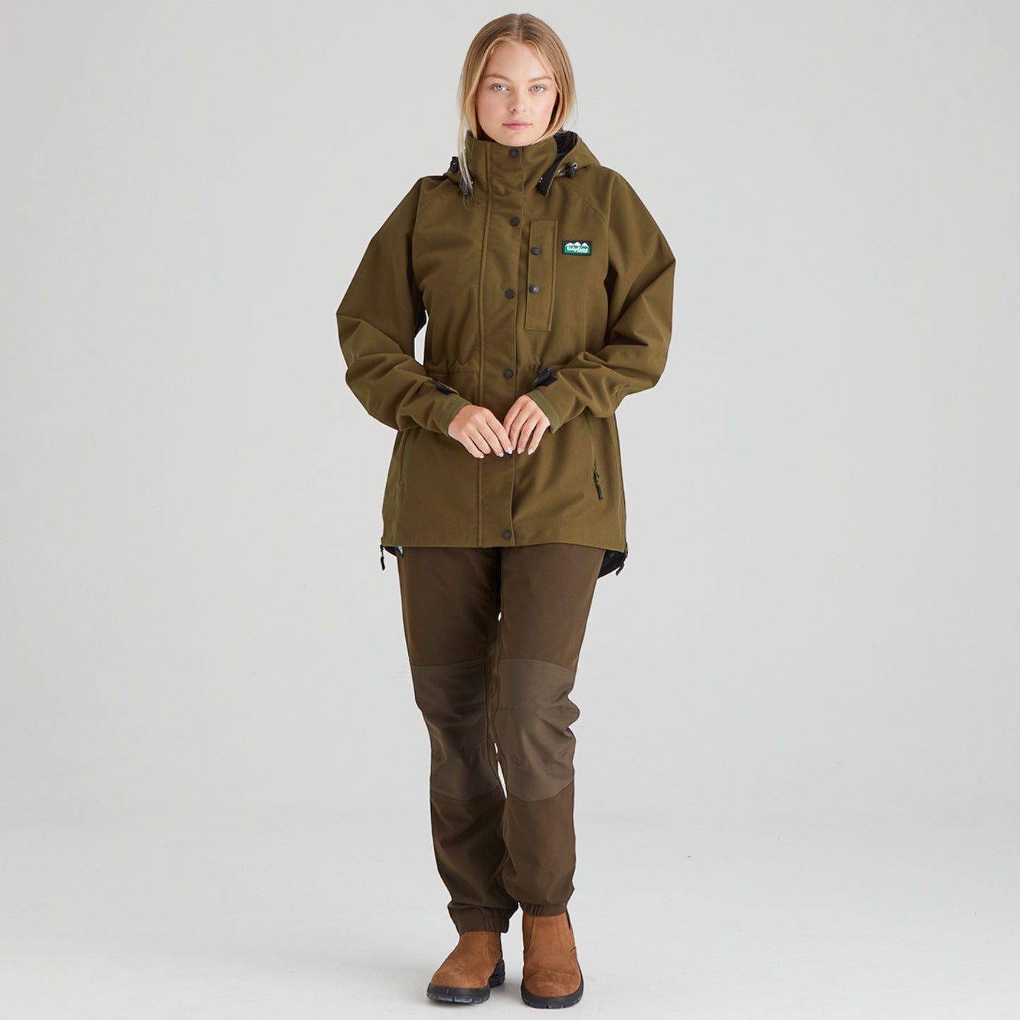 Ridgeline Woman's Monsoon Classic Jacket Teak